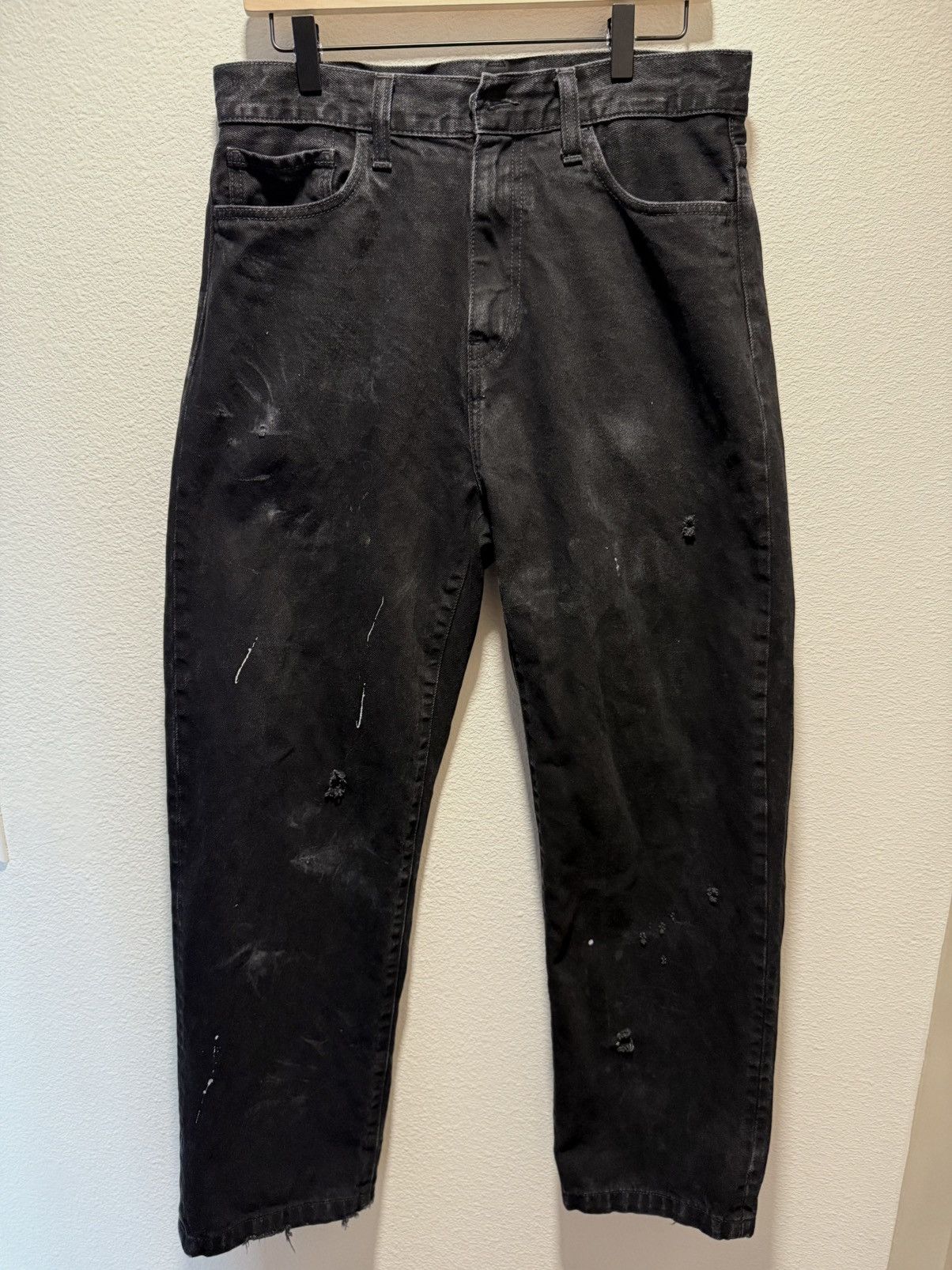 Carhartt Thrashed Vintage Carhartt Work Pants Size US 30 / EU 46 - 1 Thumbnail