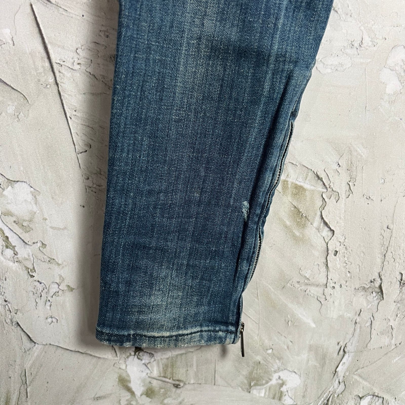 Dsquared2 Dsquared2 Paint Splatter Skinny Jeans Distressed Italy 40 Size US 29 - 9 Thumbnail