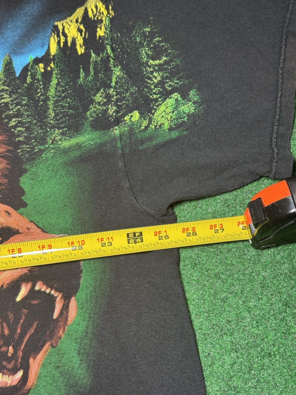 Vintage Vintage Grizzly Bear Brown Bear Aop 90s 25x29 Boxy T Shirt Size US XXL / EU 58 / 5 - 5 Thumbnail