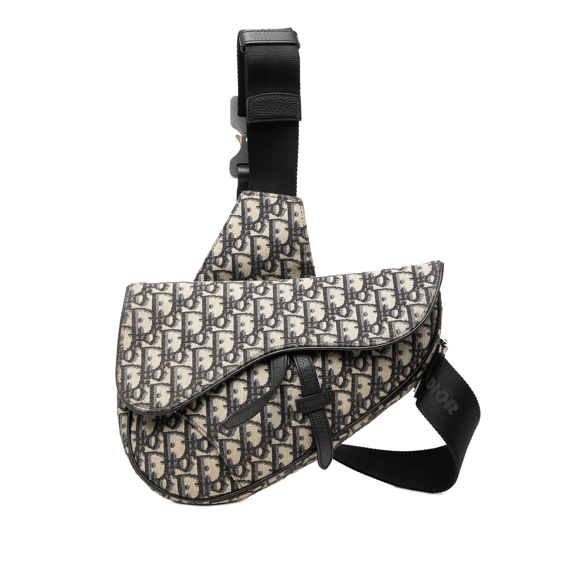 Dior Oblique Canvas Saddle Crossbody Size ONE SIZE - 1 Thumbnail