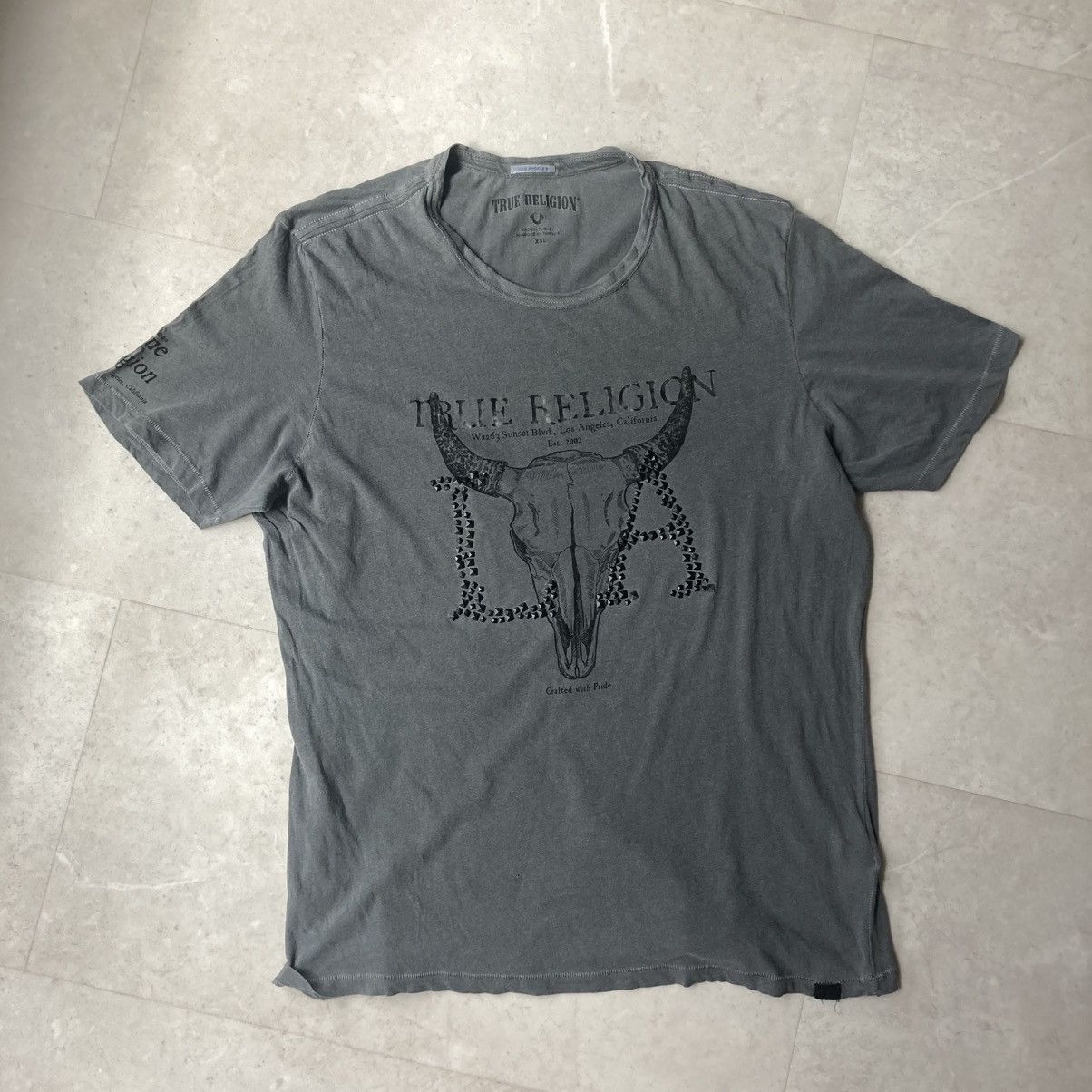 True Religion vintage true religion los angeles california usa tee Size US XXL / EU 58 / 5 - 1 Thumbnail