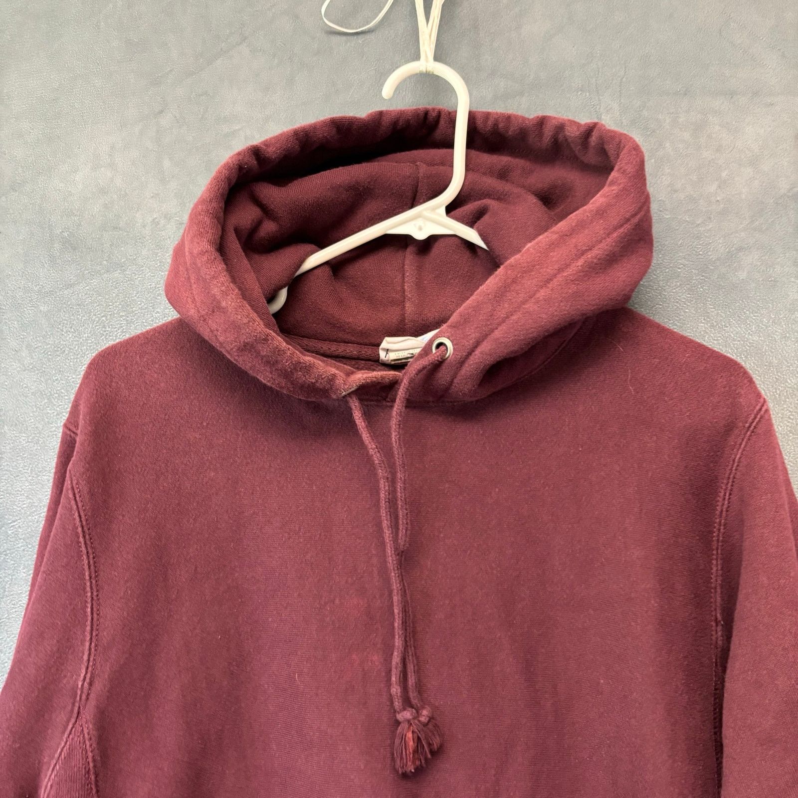 Champion Champion Reverse Weave Hoodie Burgundy Maroon Pullover Size US S / EU 44-46 / 1 - 10 Thumbnail