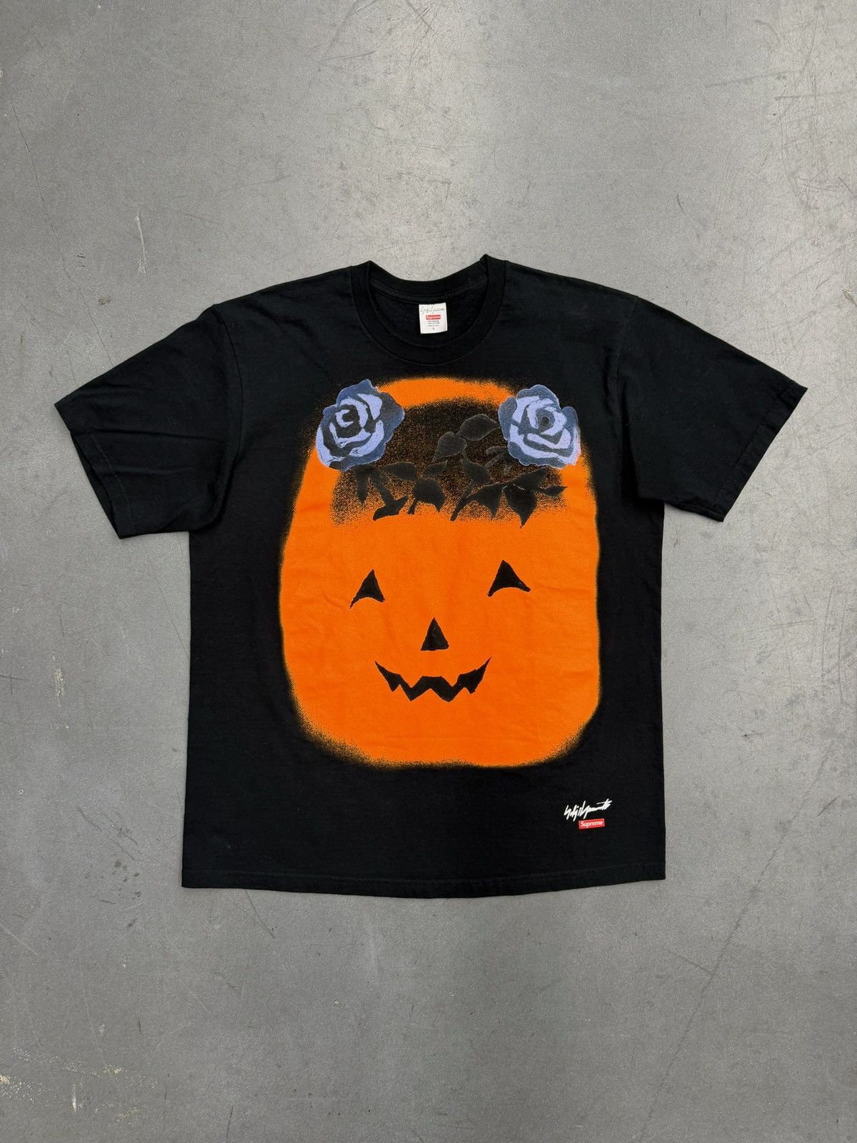 Supreme FW22 Supreme Yohji Yamamoto Pumpkin Tee Size US L / EU 52-54 / 3 - 1 Thumbnail