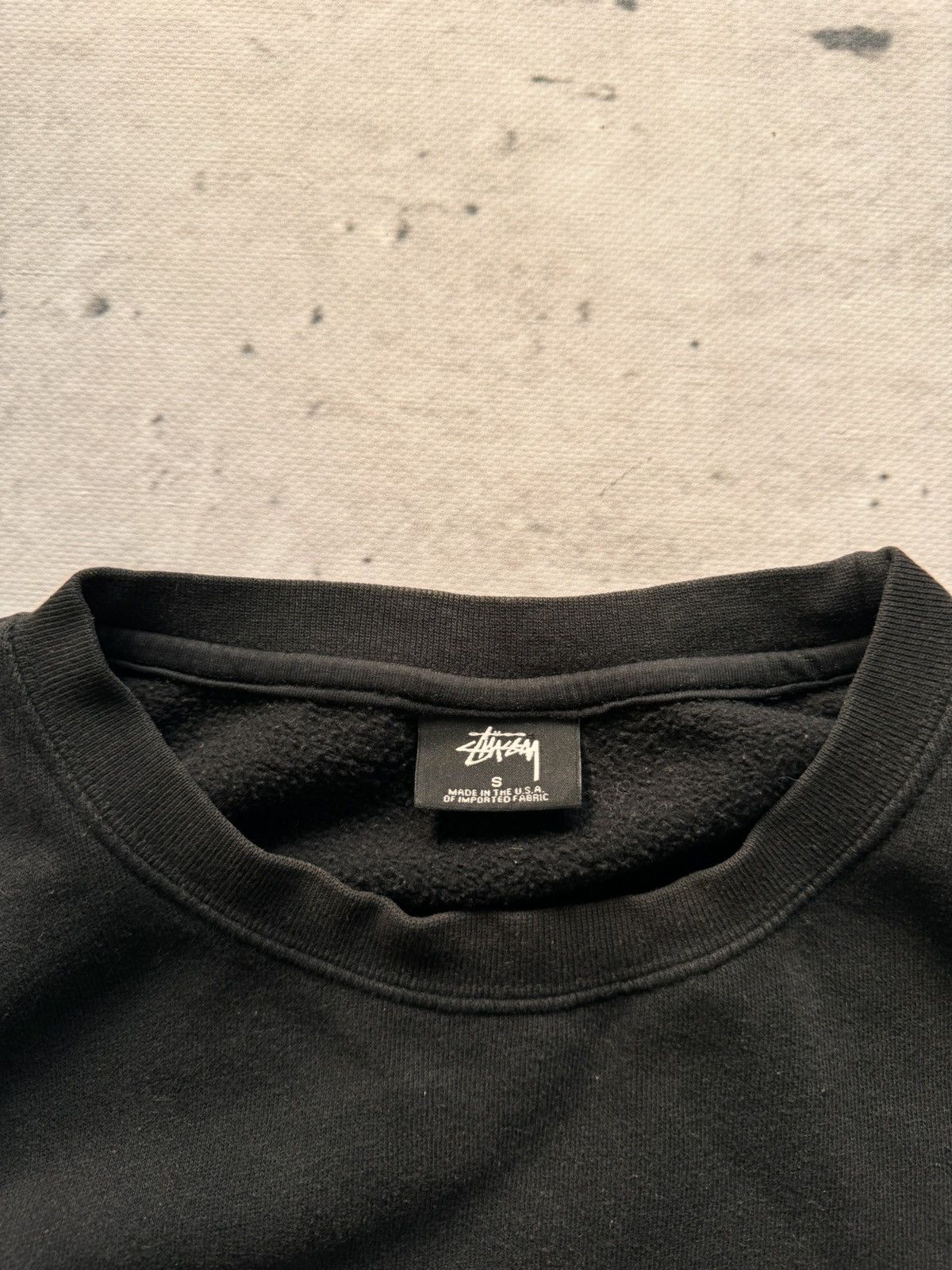 Stussy × Vintage STUSSY CENTER LOGO VINTAGE SWEATSHIRT Size US S / EU 44-46 / 1 - 5 Thumbnail