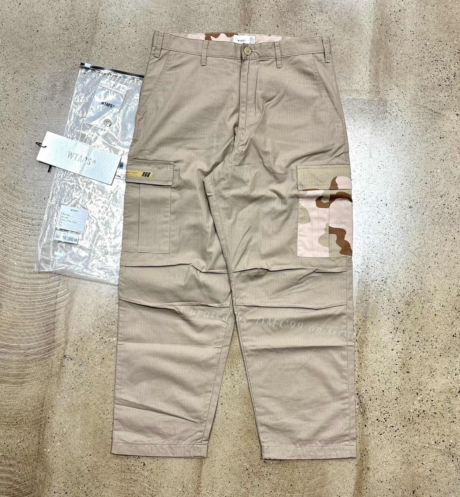 Wtaps Wtaps 21AW Jungle Stock Cargo Pants Size US 28 / EU 44 - 1 Thumbnail
