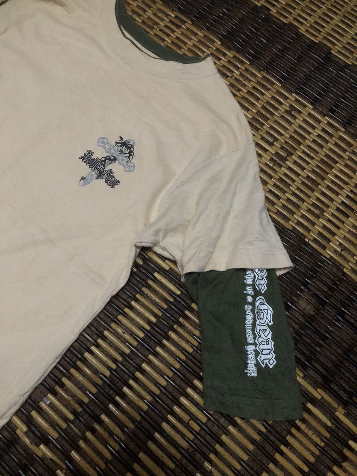 Japanese Brand If Six Was Nine x Roller Gear Cross Logo Style 3q Tee Shirt Size US S / EU 44-46 / 1 - 11 Thumbnail