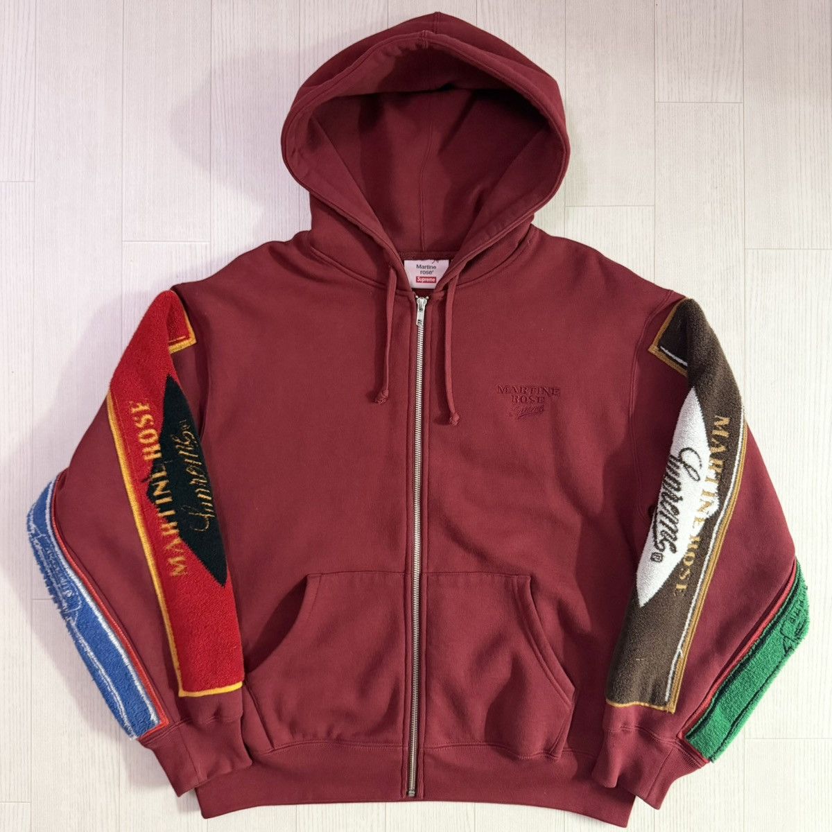 Supreme x Martine Rose Towel Hood Zip-up