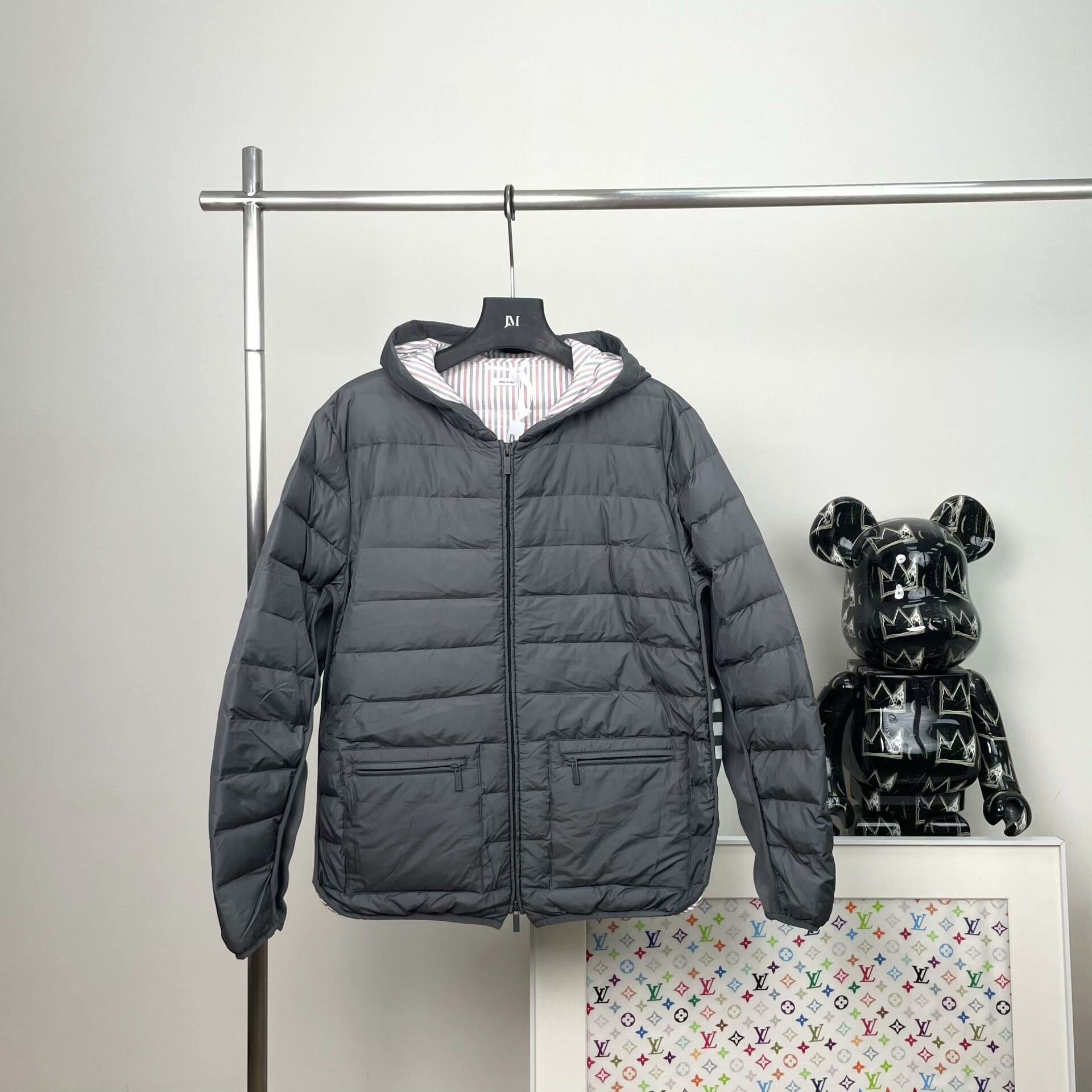 Thom Browne Thom Browne Brown Down Jacket us_4 Women Size S / US 4 / IT 40 - 1 Thumbnail