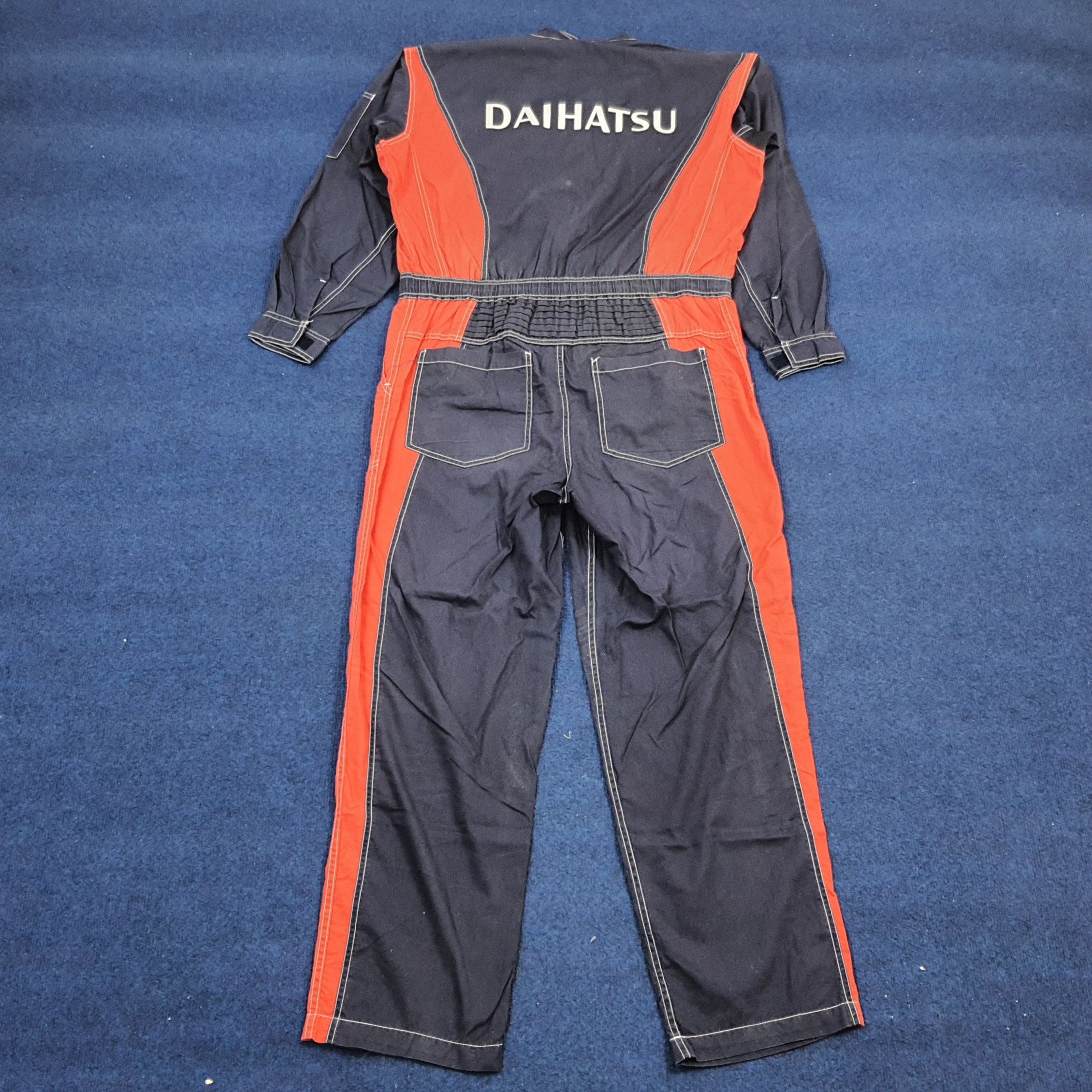 Japanese Brand × Vintage Vintage DAIHATSU Japanese Brand Motorsports Coverall Size US L / EU 52-54 / 3 - 1 Thumbnail