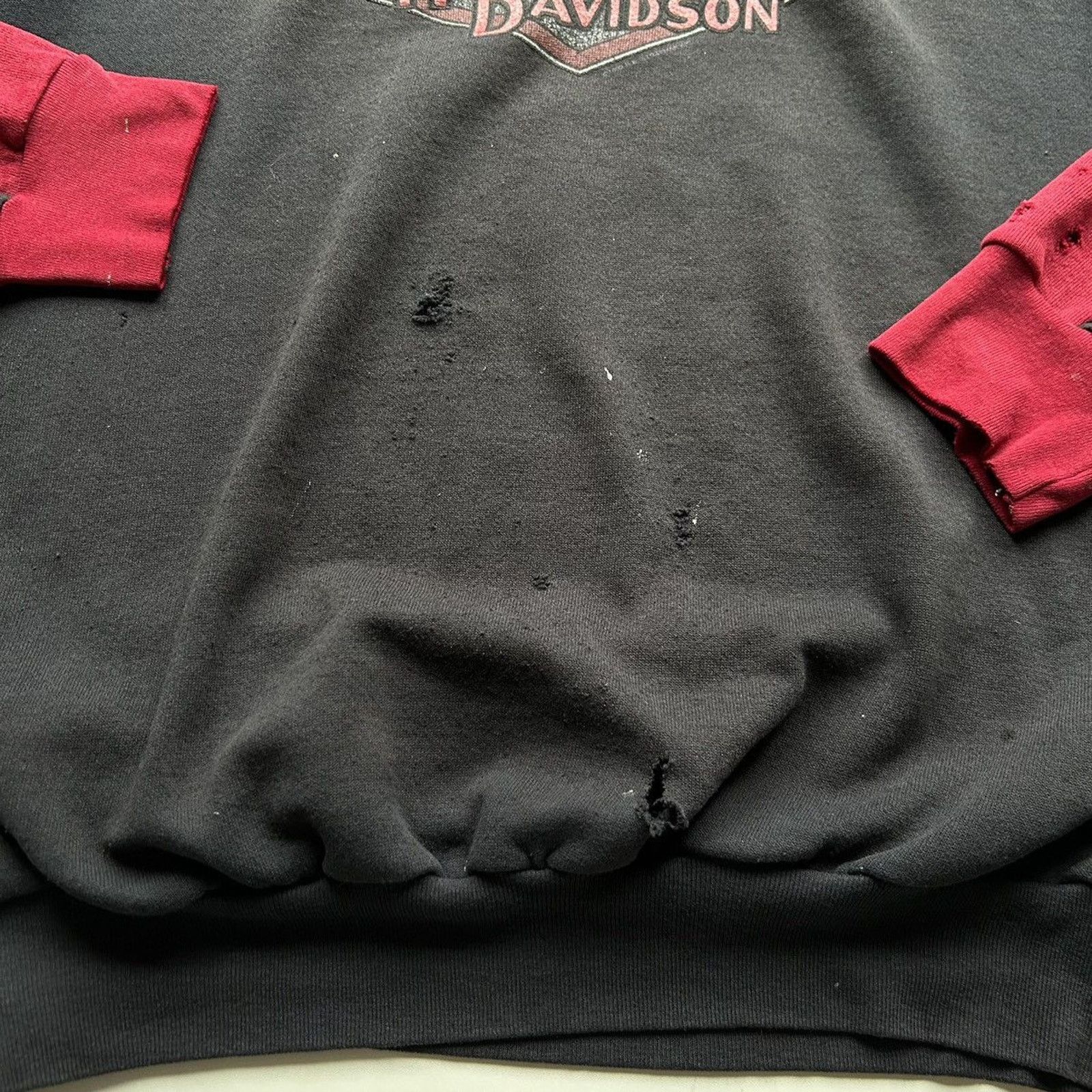 Harley Davidson Vintage 90 Harley Davidson Motorcycles Crewneck XL Rare USA Size US L / EU 52-54 / 3 - 8 Thumbnail