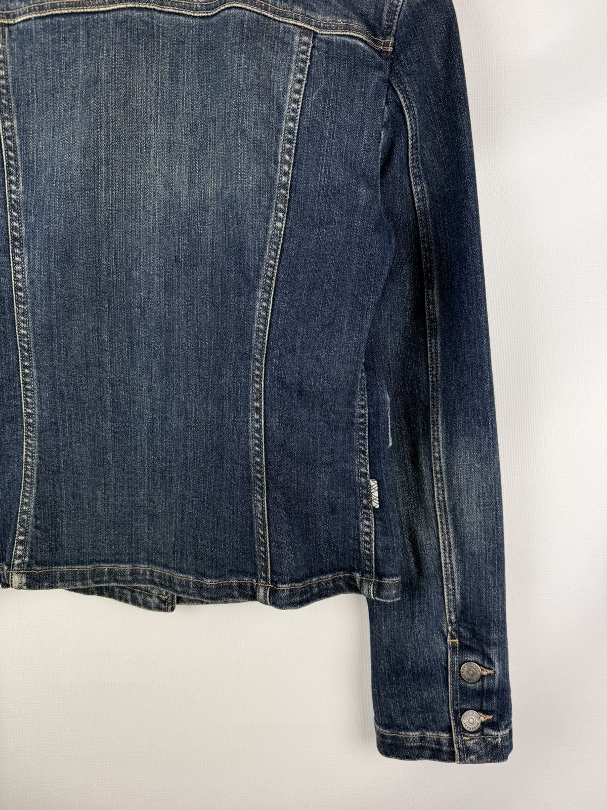 Burberry Burberry London Vintage Ladies Denim Blazer Jacket Size US 8 Size M / US 6-8 / IT 42-44 - 23 Thumbnail