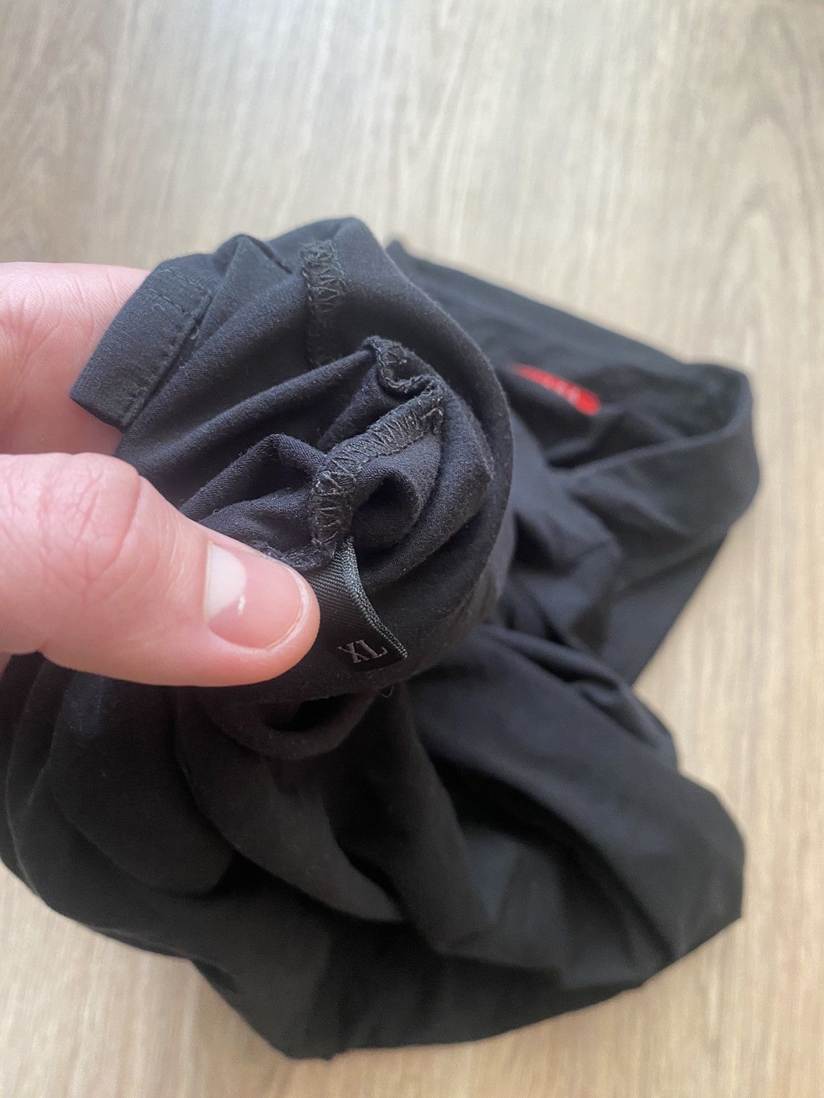 Prada × Vintage Prada polo Pocket shirt black logo rarity XL Black Size US XL / EU 56 / 4 - 6 Thumbnail