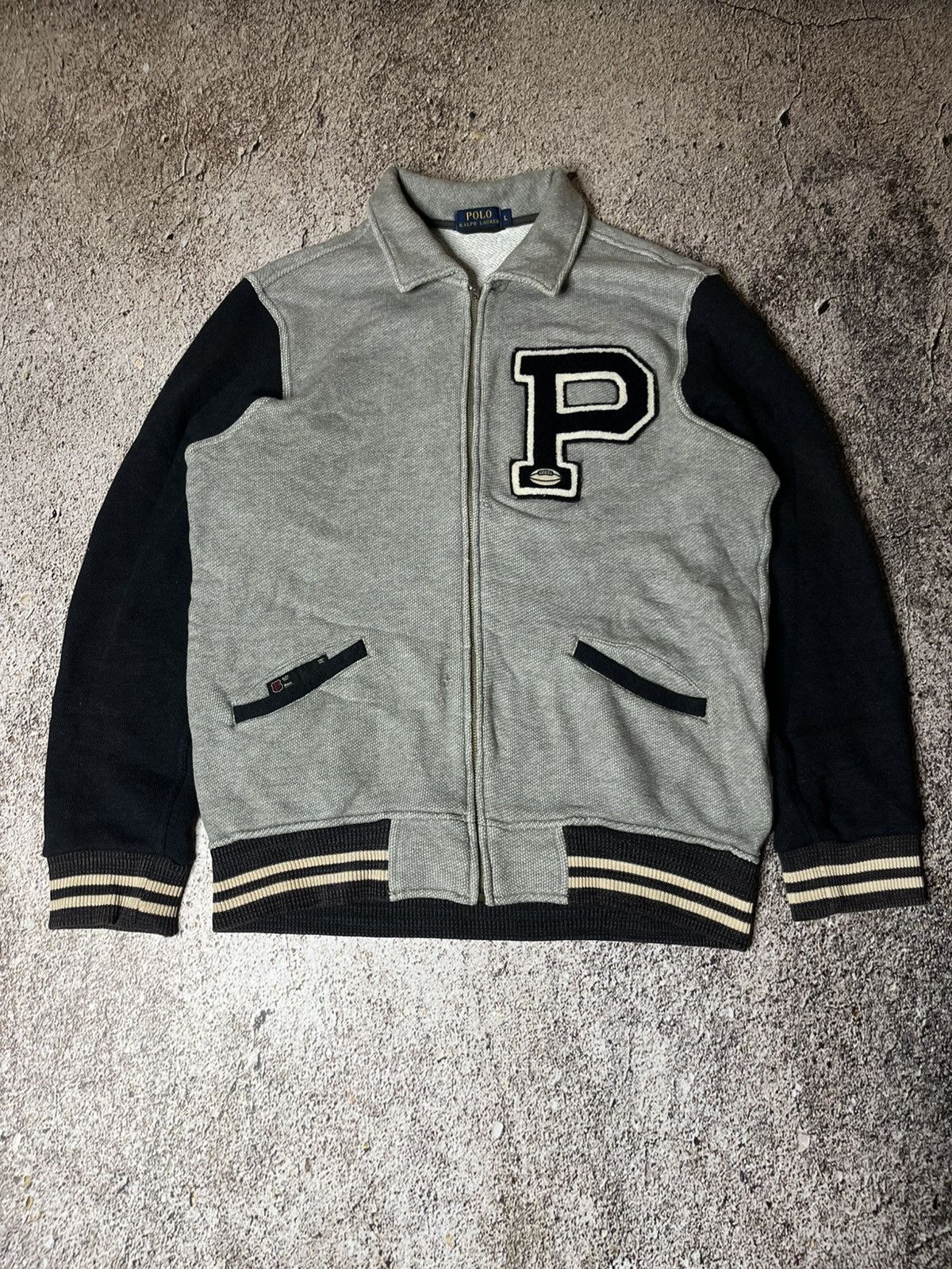 Polo Ralph Lauren Sweatshirt bomber Polo Raplh Lauren Size US L / EU 52-54 / 3 - 6 Thumbnail