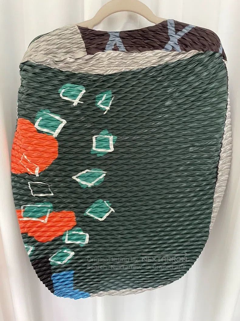Issey Miyake Issey Miyake Sleeveless Top Color Block Size M / US 6-8 / IT 42-44 - 2 Thumbnail