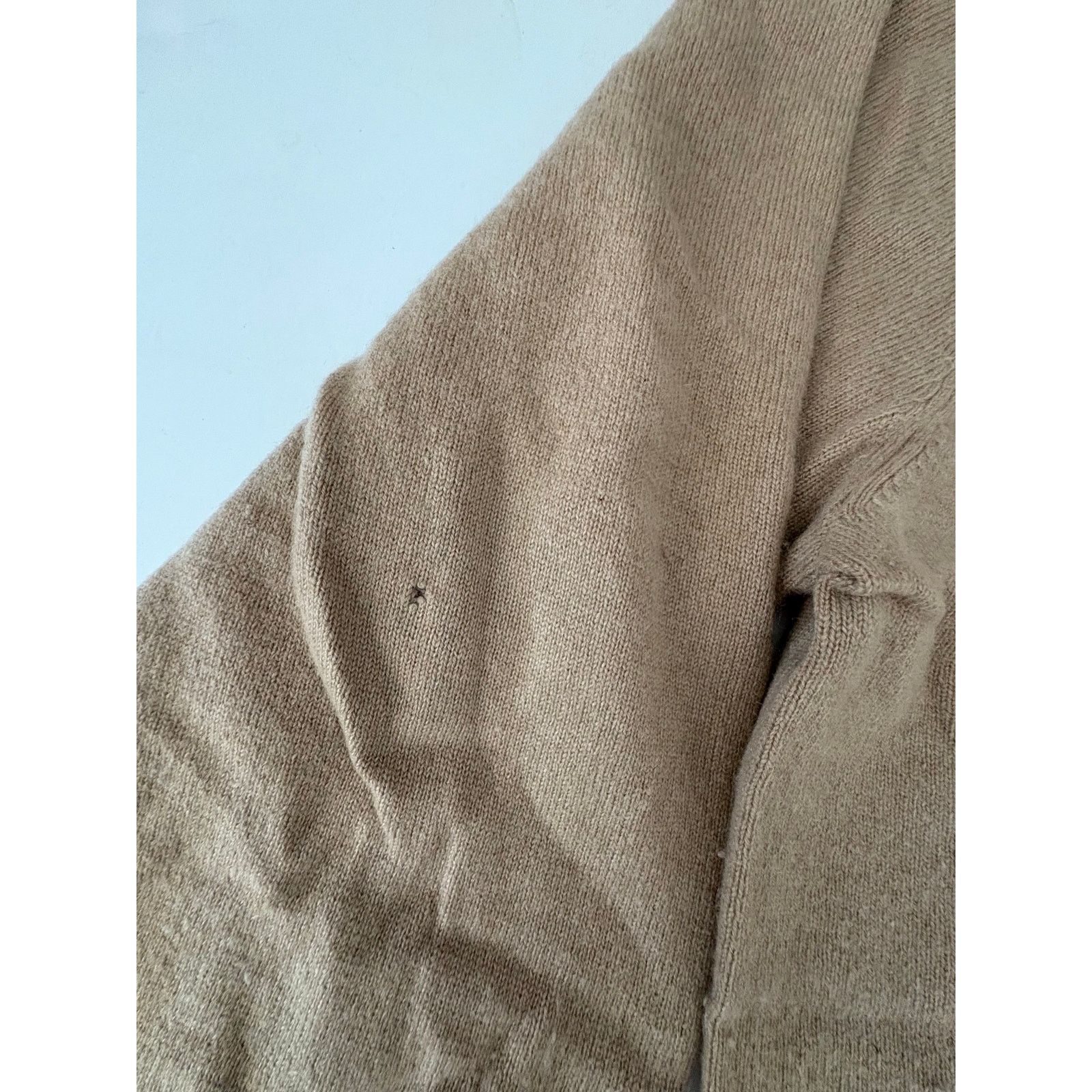 Raffi Raffi men’s cashmere Crewneck xl wool beige Size US XL / EU 56 / 4 - 6 Thumbnail