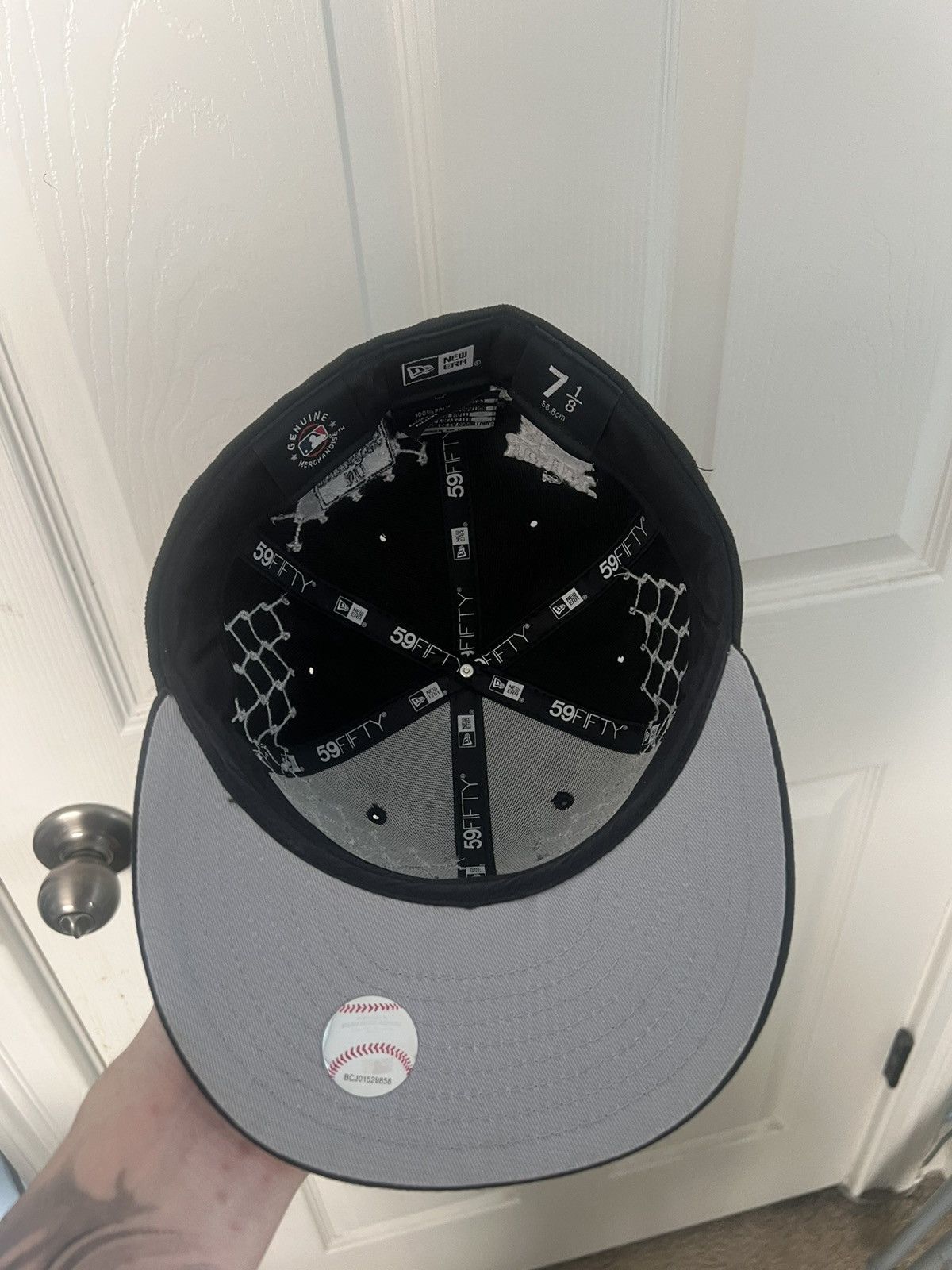 New Era Legit One LA Black Fitted 7 1/8 Hat Size ONE SIZE - 4 Thumbnail