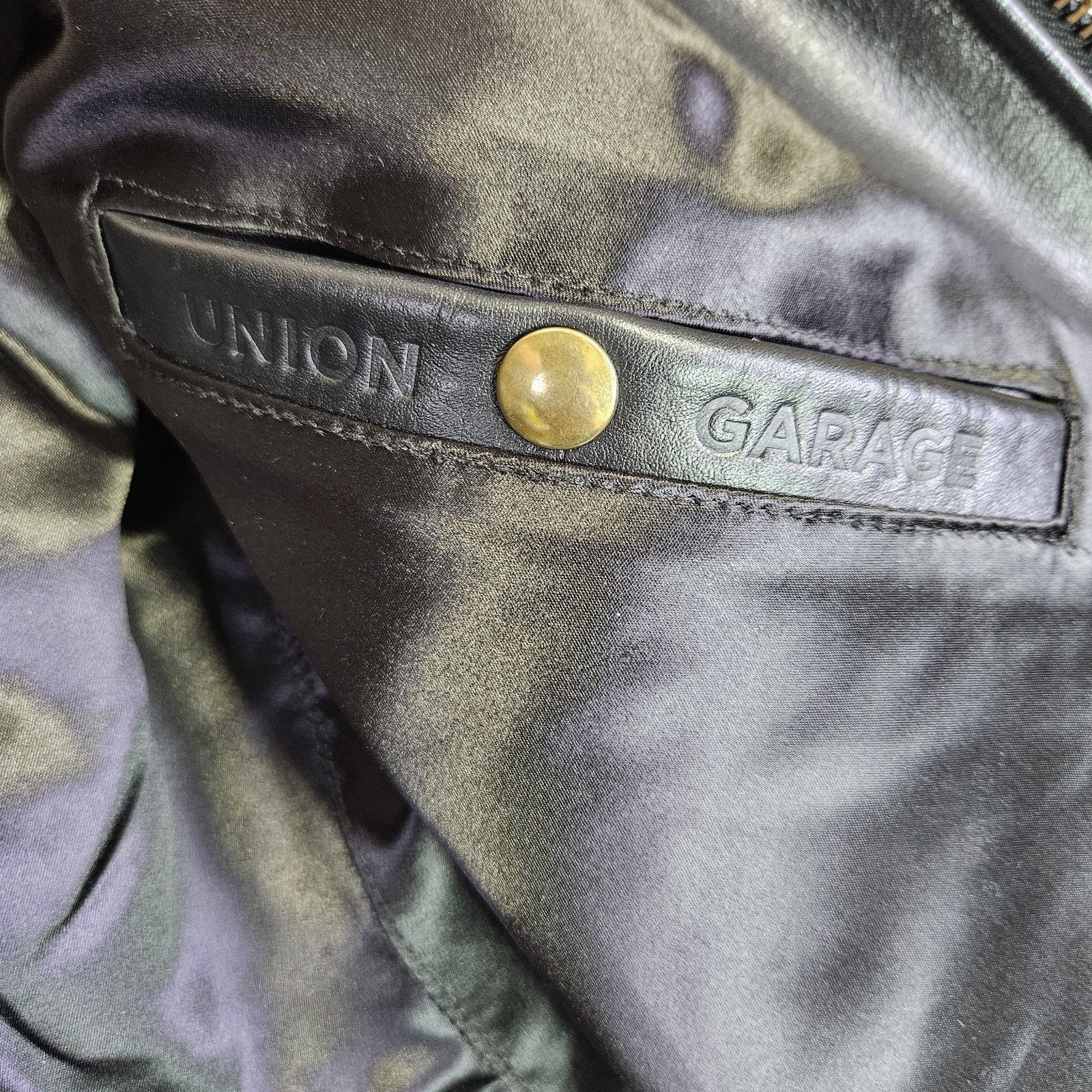 Vanson Leathers Vanson Leathers x Union Garage V7 Motorcycle Jacket Black Size US M / EU 48-50 / 2 - 10 Thumbnail