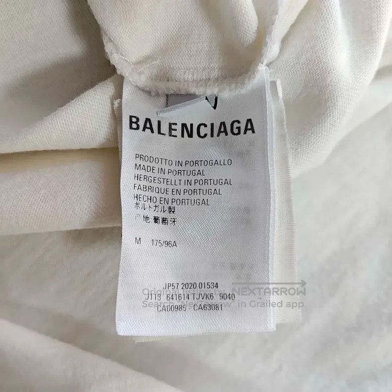 Balenciaga Balenciaga Marathon Short Sleeve Size US M / EU 48-50 / 2 - 4 Thumbnail