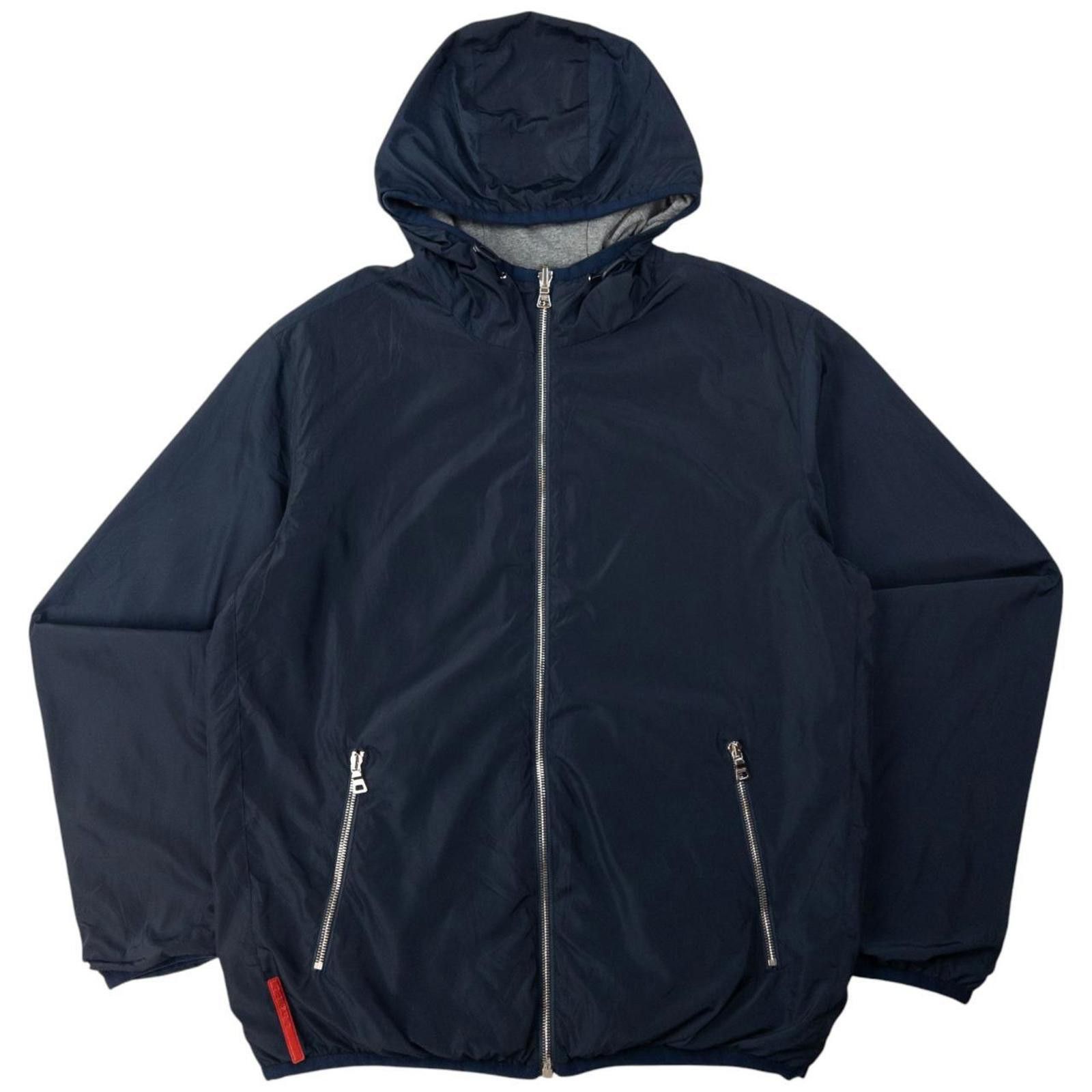 Vintage Prada Sport Reversible Zip Up Jacket Size M