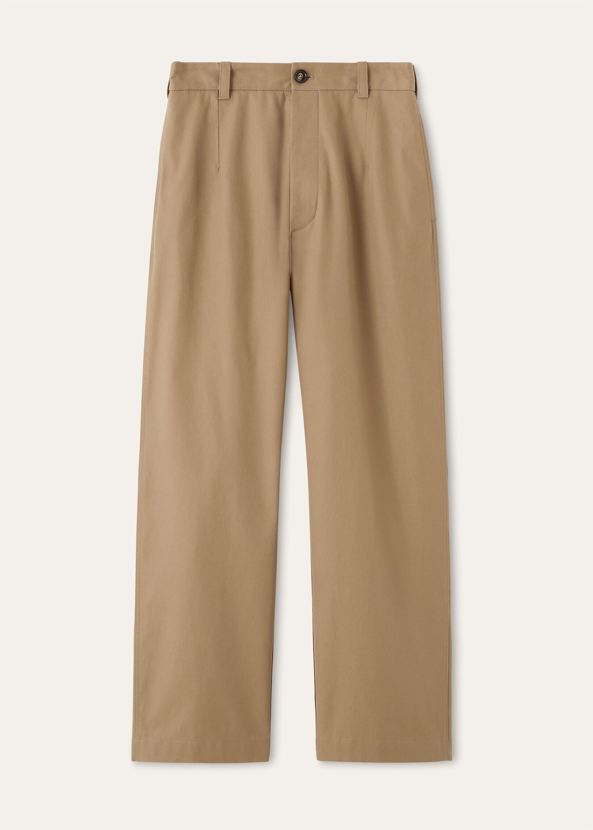Loro Piana os11x0226 FAQ4349 Fuji Pant in Light Wenge Size US 34 / EU 50 - 1 Thumbnail