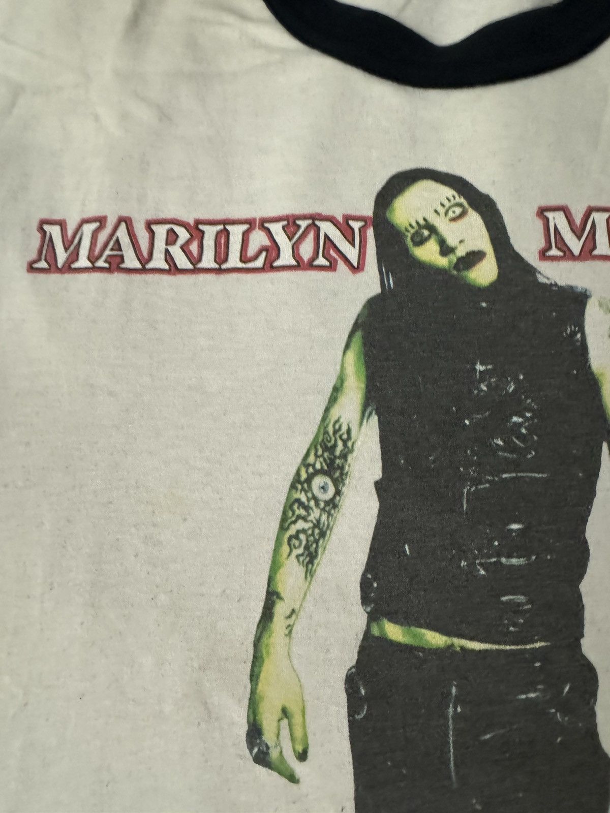 Vintage Marilyn Manson Antichrist Superstar Concert T Shirt 1996 Size US XL / EU 56 / 4 - 6 Thumbnail