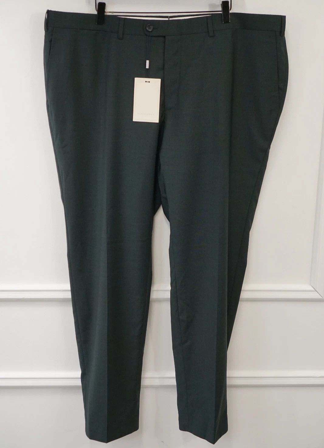 Suitsupply Men Suitsupply Pants Green Brescia Wool Size 30 UK/US50S Size 50S - 1 Thumbnail