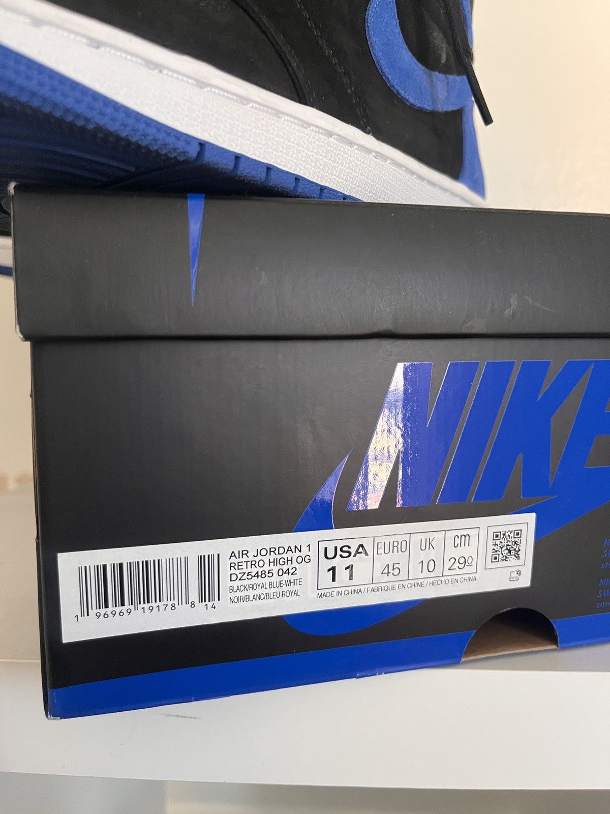 Jordan Brand Royal Blue 1s Size US 11 / EU 44 - 5 Thumbnail