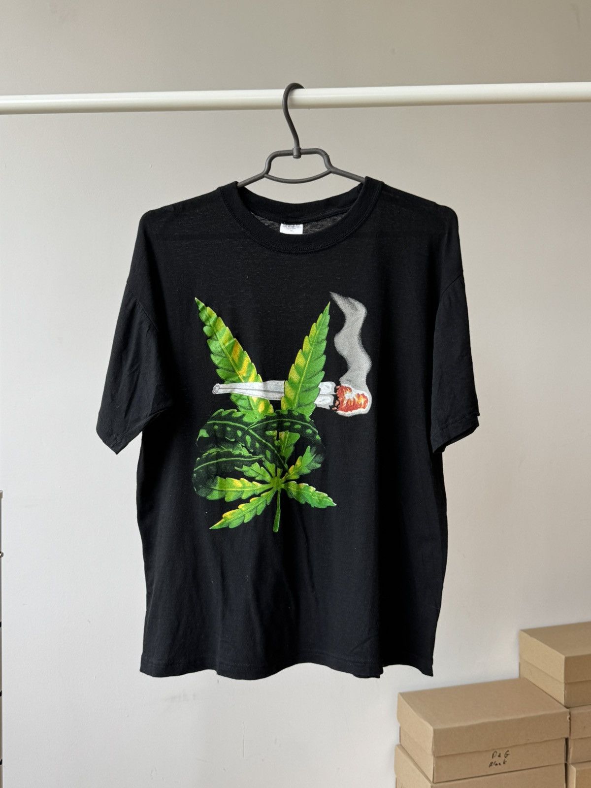 Vintage Vintage Joint Blunt Weed Boxy Tee Size US M / EU 48-50 / 2 - 1 Thumbnail