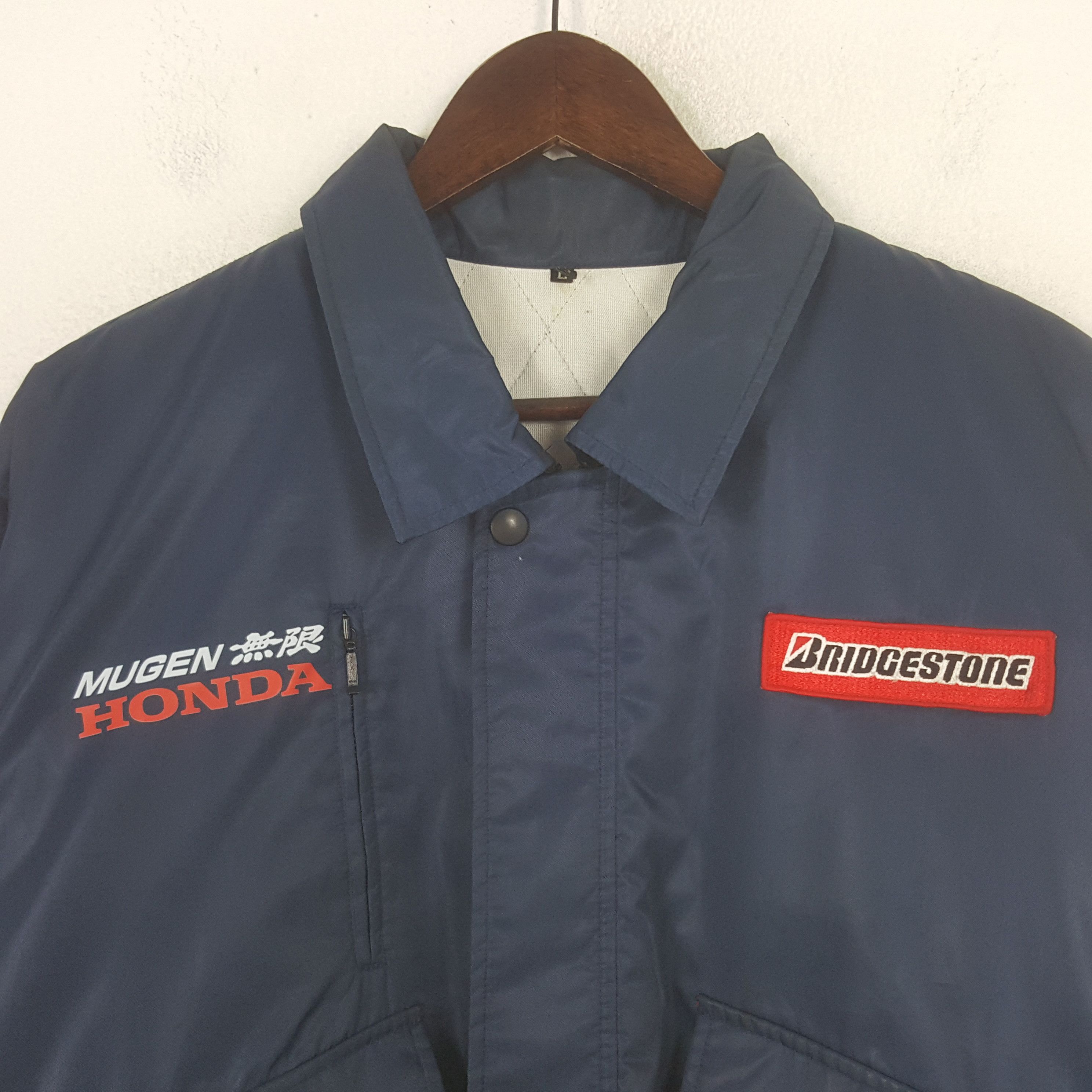 Japanese Brand Vintage Bridgestone x Custom Mugen Honda Racing Jacket Size US L / EU 52-54 / 3 - 4 Thumbnail