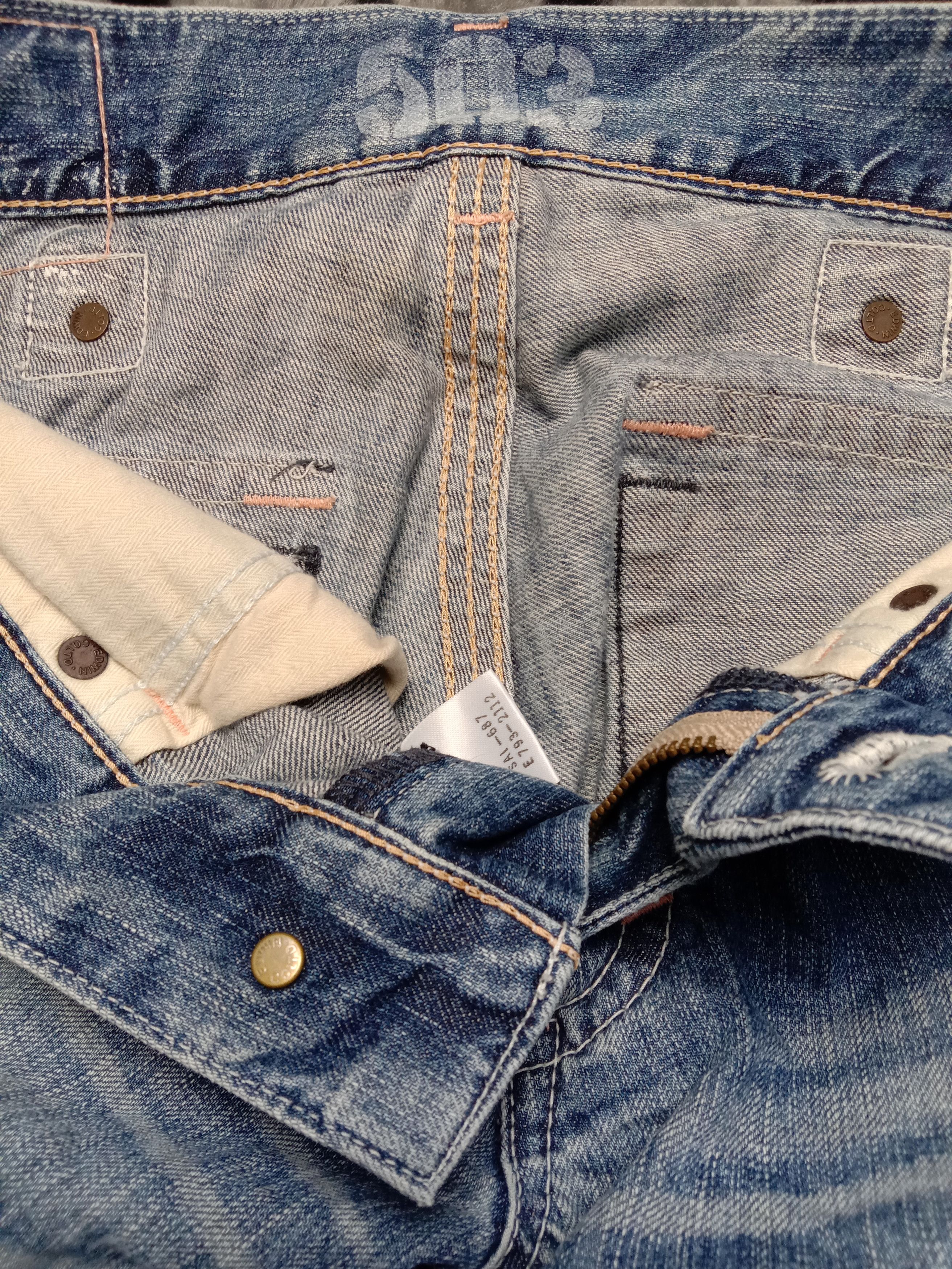 Edwin Buckle Back Low Rise Edwin Blue Trip 503 Size 30" / US 8 / IT 44 - 5 Thumbnail
