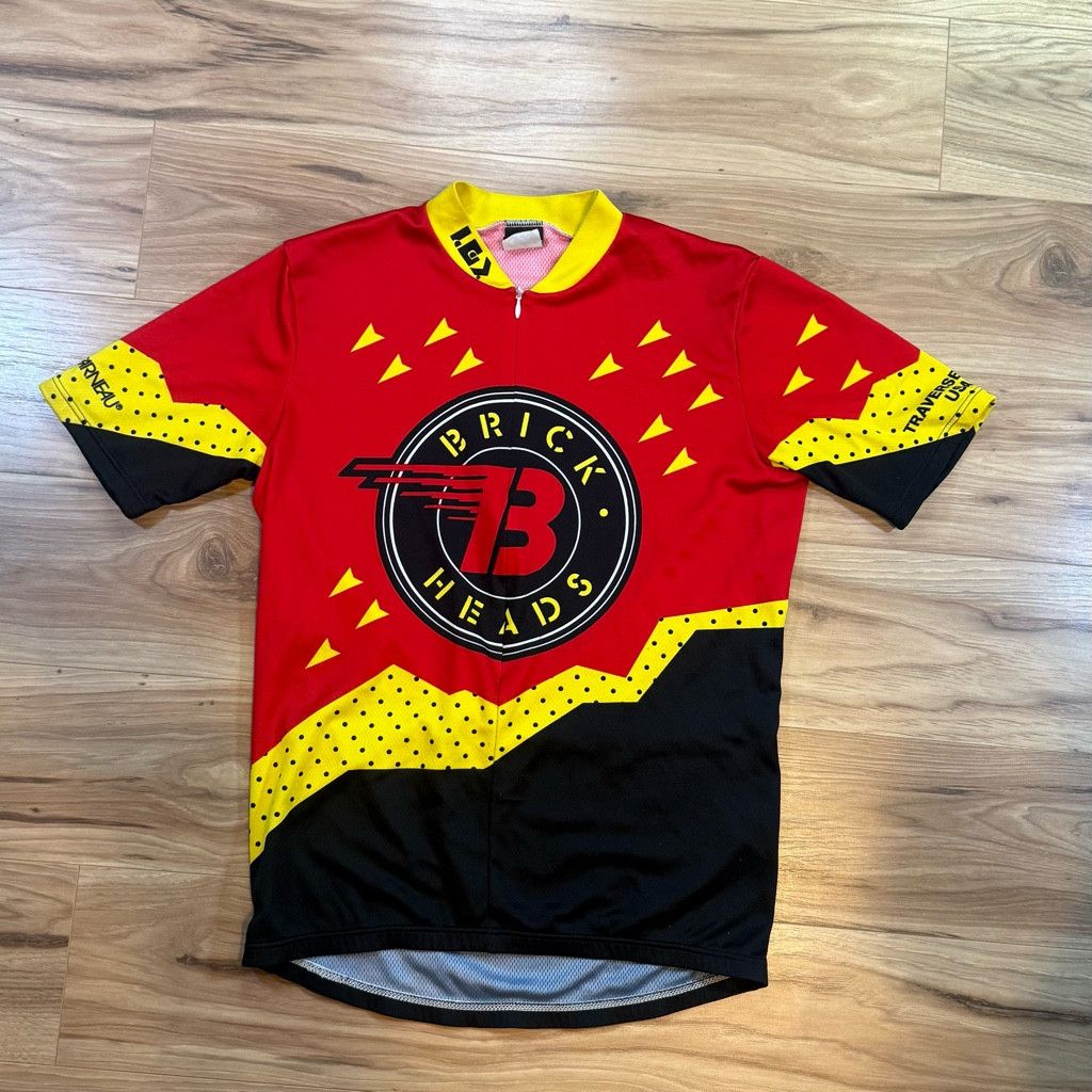 47 Brand Louis Garneau Men’s Brick Heads Cycling Jersey L Size US XXS / EU 40 - 1 Thumbnail