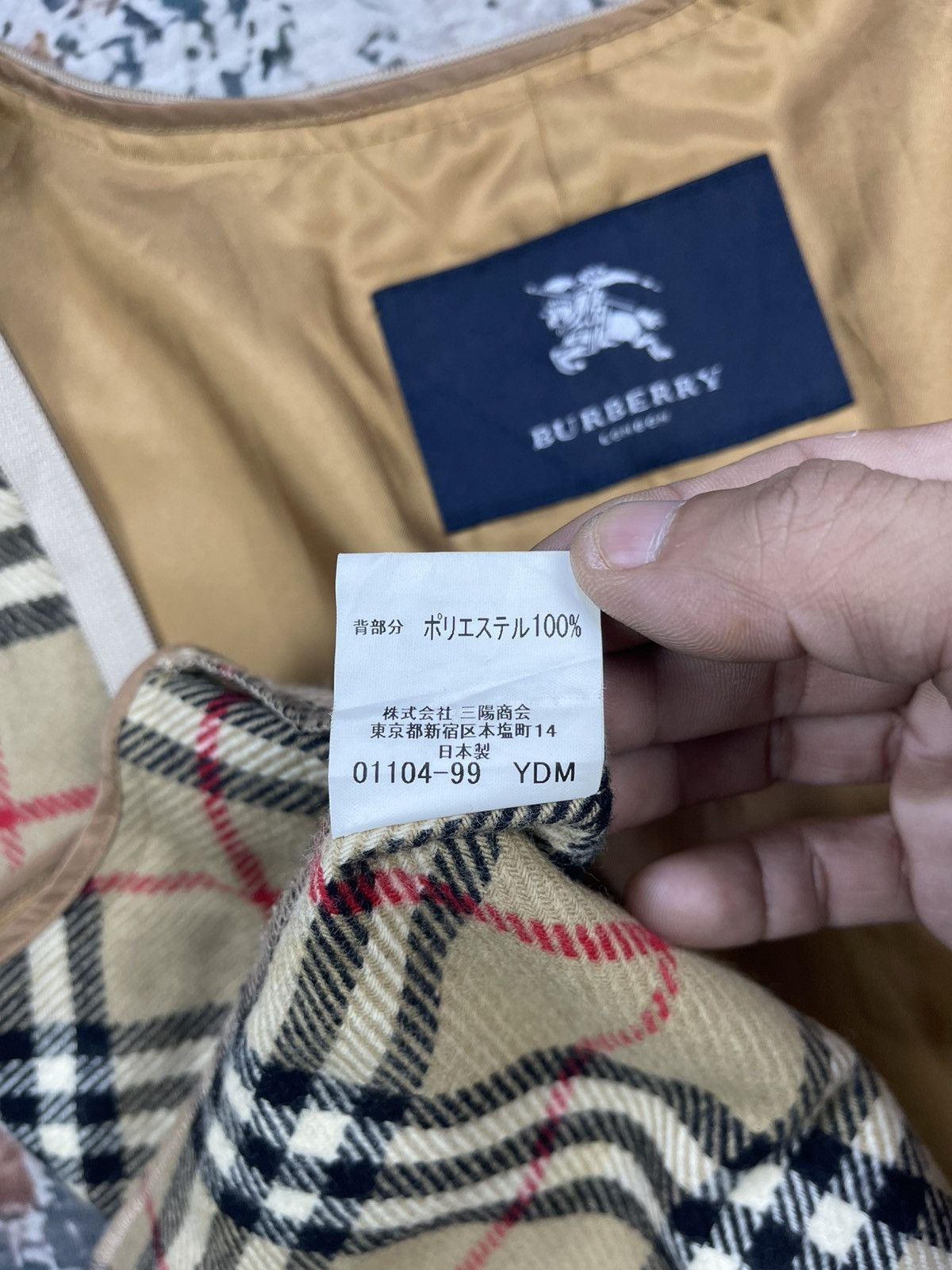 Burberry Vtg Burberry London Nova Check Double Layer Trench Coats Size US L / EU 52-54 / 3 - 24 Thumbnail