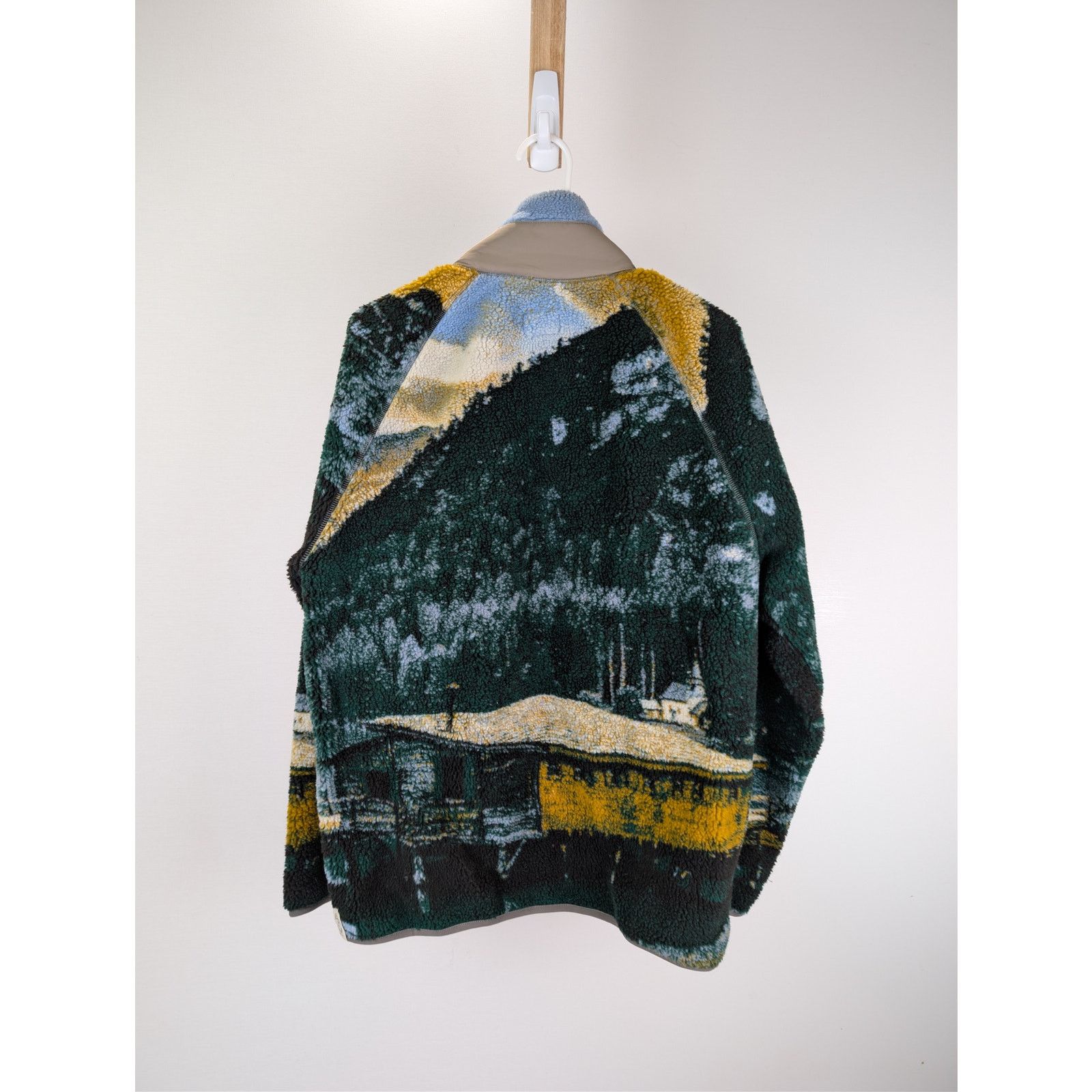 Todd Snyder o1rshd1 CC20 outdoor scenic print borg full zip jacket Size US S / EU 44-46 / 1 - 9 Thumbnail