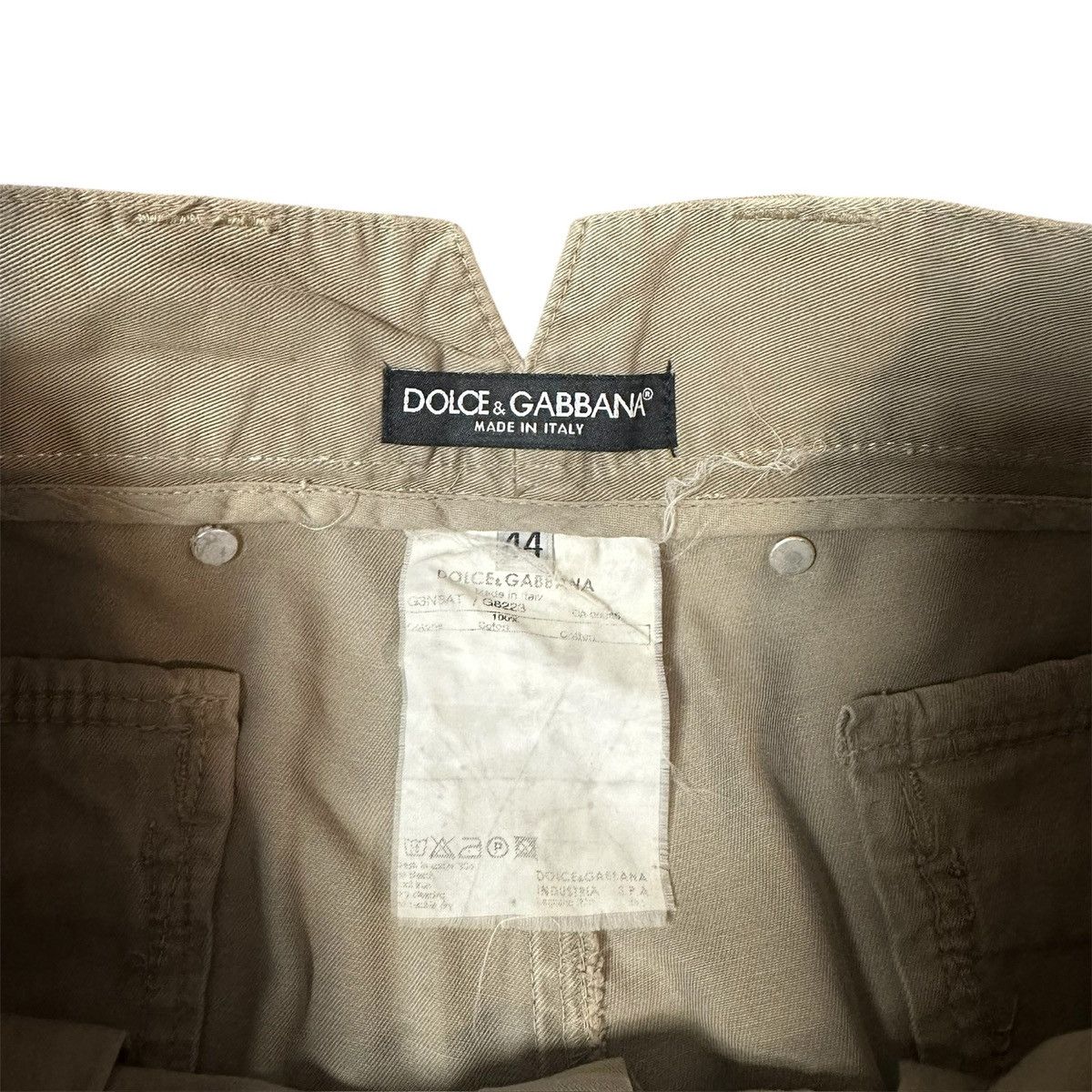 Dolce & Gabbana Dolce & Gabbana Distressed Trousers Size US 32 / EU 48 - 4 Thumbnail