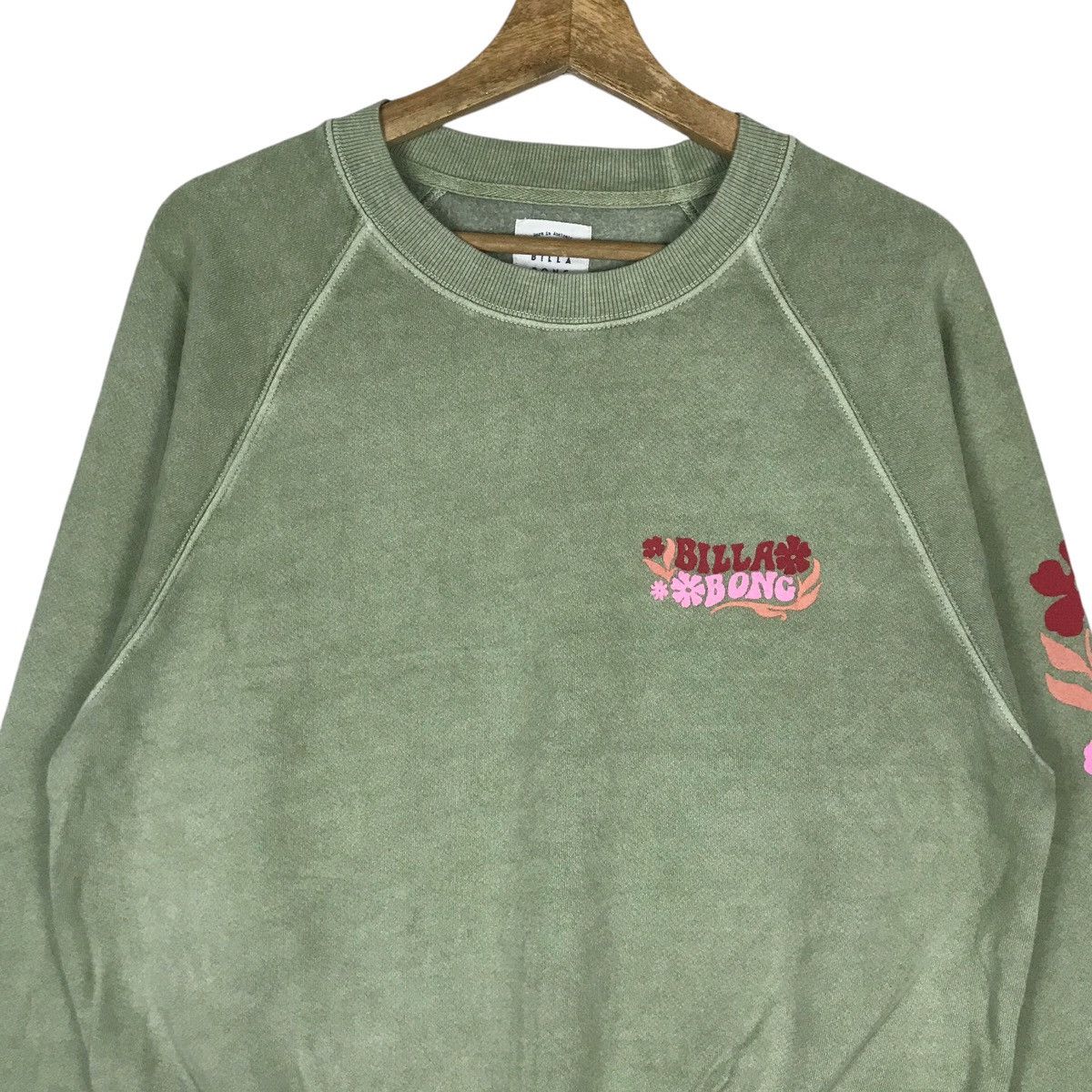 Billabong Vintage Billabong Surf Pullover Jumper Sweatshirt Size US M / EU 48-50 / 2 - 2 Thumbnail