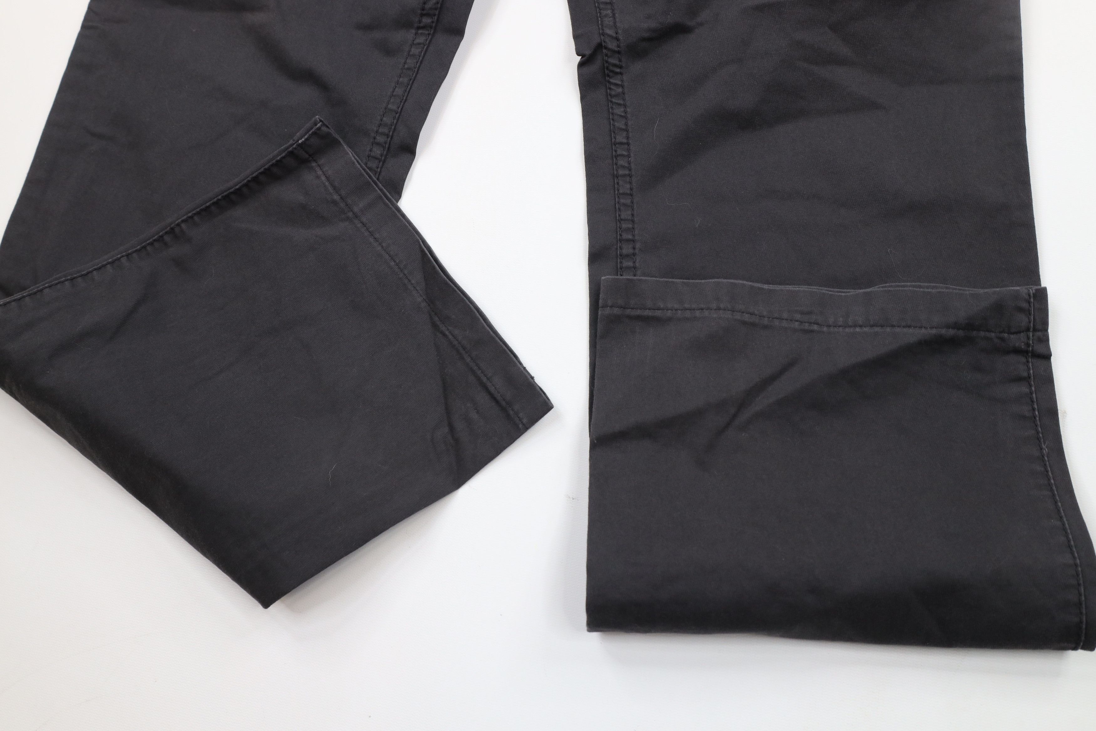 Esprit × Vintage Vintage 90s Esprit Wide Leg Chino Pants Charcoal Gray Size US 32 / EU 48 - 5 Thumbnail