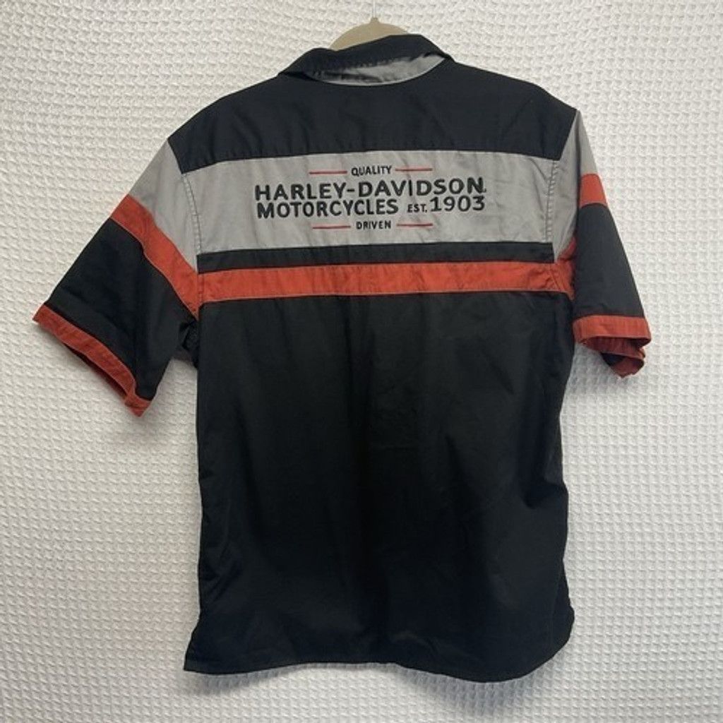 Harley Davidson Harley-Davidson Genuine Motorclothes Short Sleev Shirt Men L Size US L / EU 52-54 / 3 - 4 Thumbnail