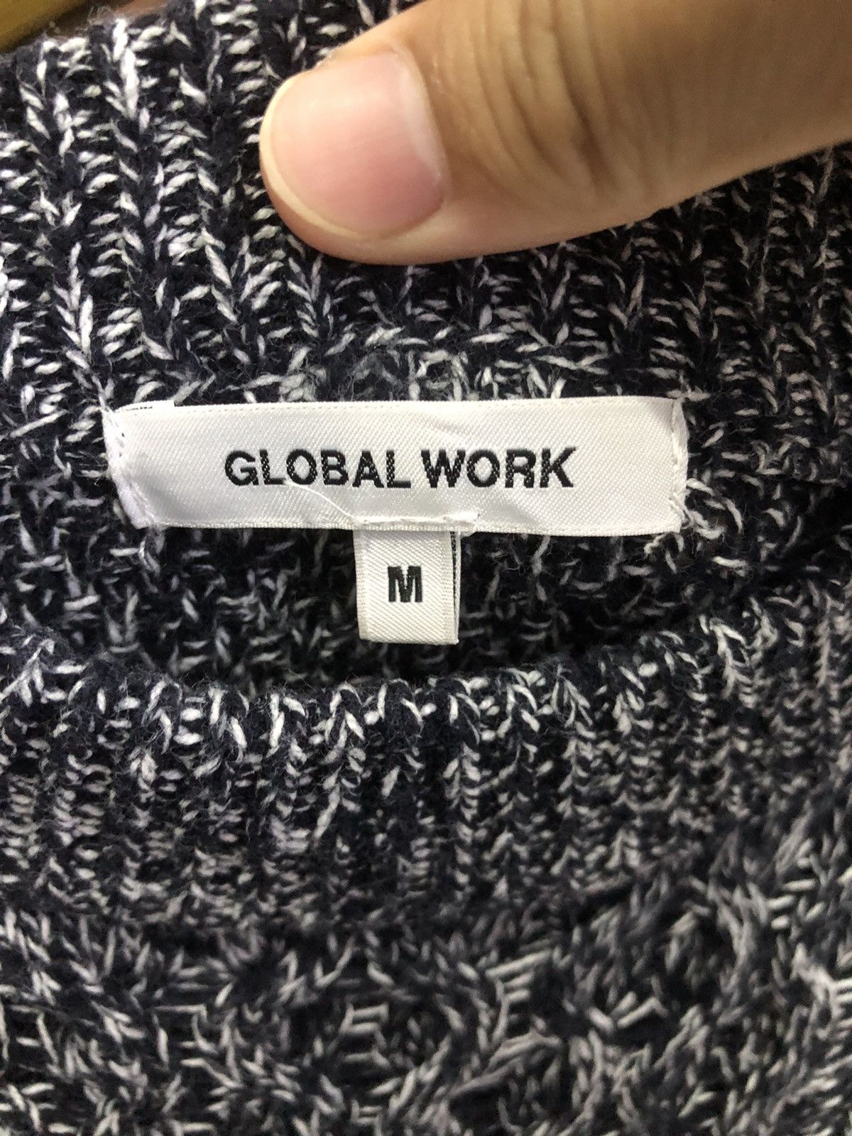 Global Work Global Work Marled Heavy Knit Midi Dress Japan Size M / US 6-8 / IT 42-44 - 6 Thumbnail
