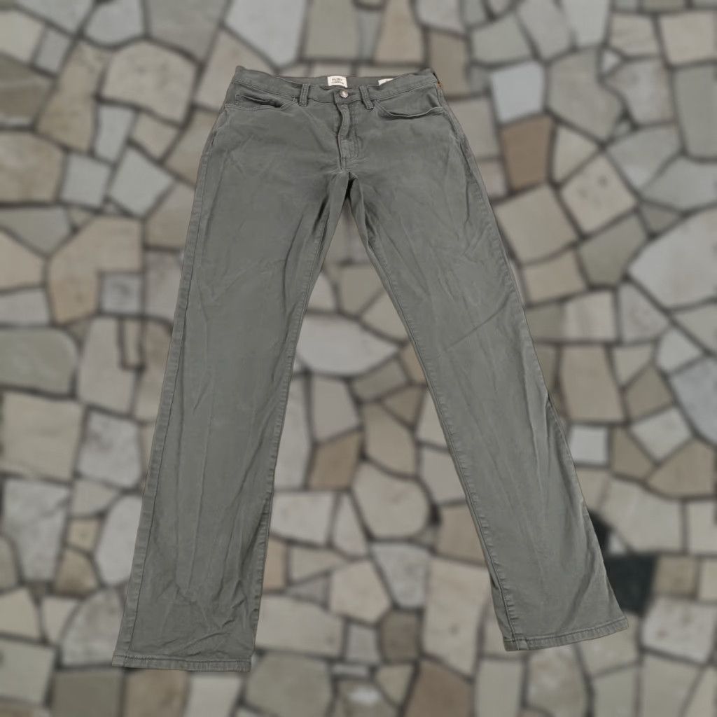 Flint And Tinder Flint and Tinder Pants Mens 31x32 Gray Slim Fit Stretch Chino Outdoors Work Flex Size US 31 - 1 Thumbnail