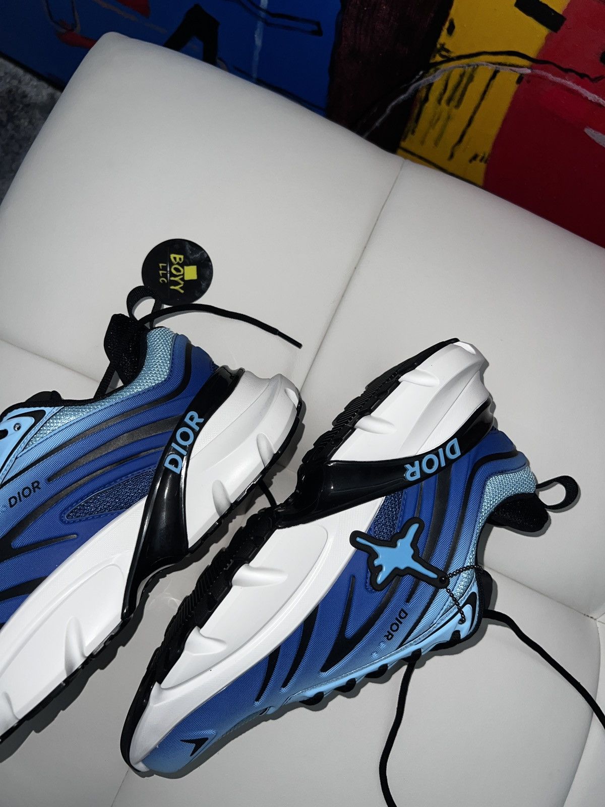 Dior DIOR B44 SNEAKERS Size US 8.5 / EU 41-42 - 4 Thumbnail