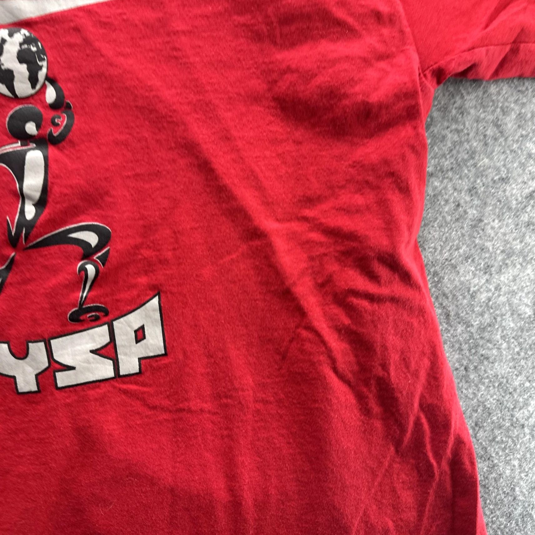 Vintage VINTAGE University of New Mexico T-Shirt Mens Large Cotton Red 90s NCAA Sportswear Size US L / EU 52-54 / 3 - 6 Thumbnail