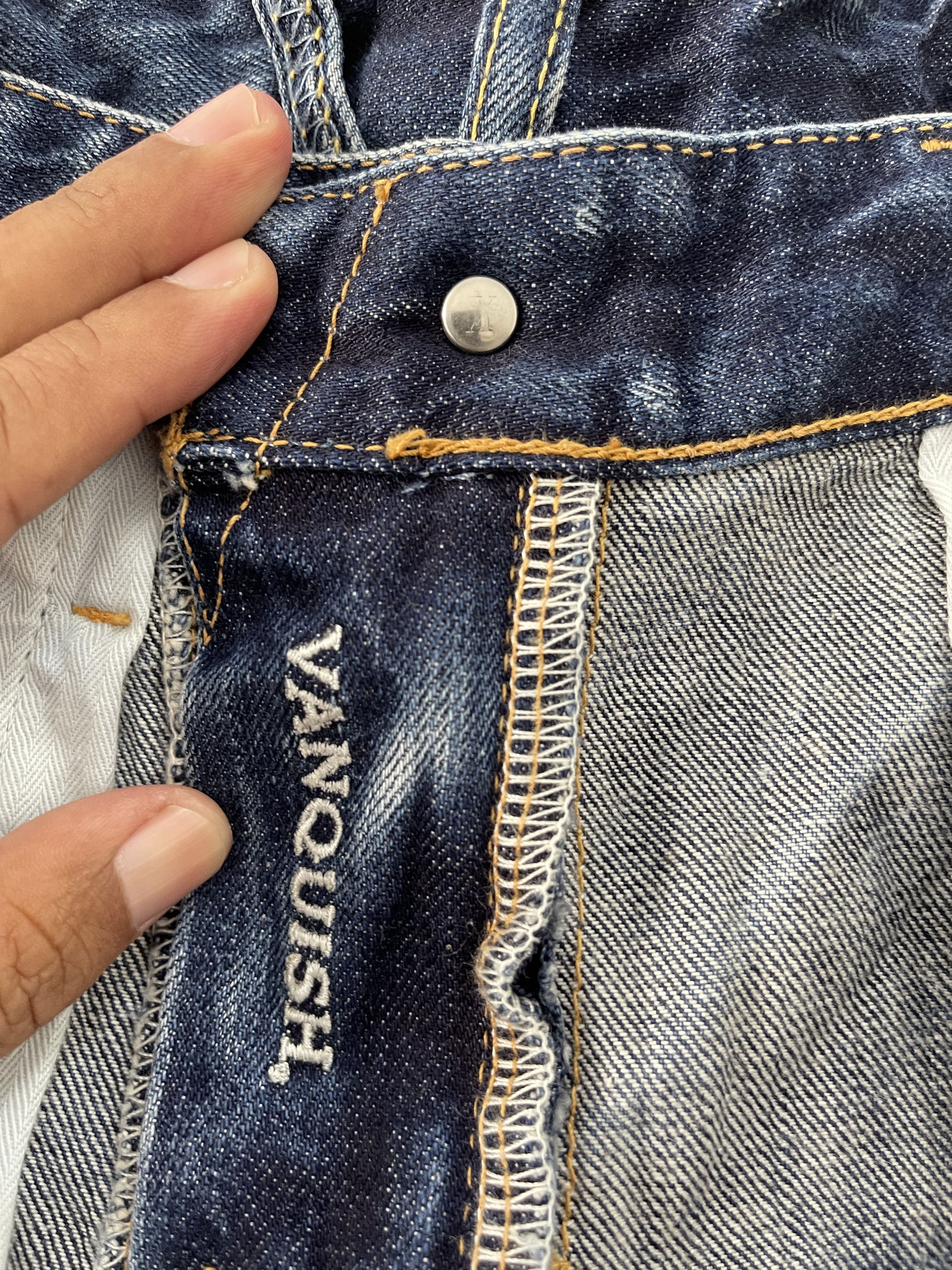 Vanquish Vanquish Japan Tokyo Denim Short Remake Size US 30 / EU 46 - 6 Thumbnail
