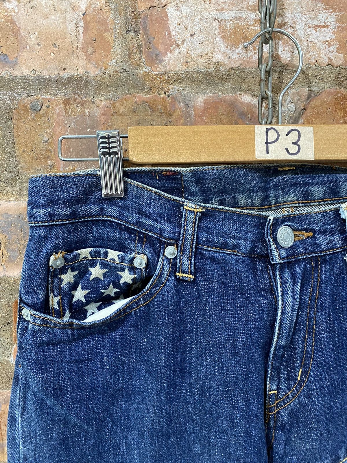 Hysteric Glamour 2000s Hysteric American Flag denim Flare Size US 30 / EU 46 - 7 Thumbnail