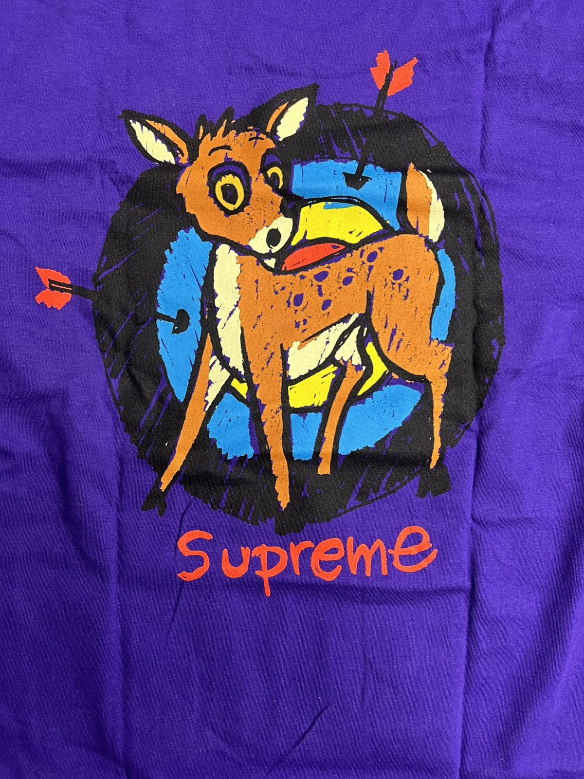 Supreme Supreme Deer T-Shirt Size US M / EU 48-50 / 2 - 4 Thumbnail