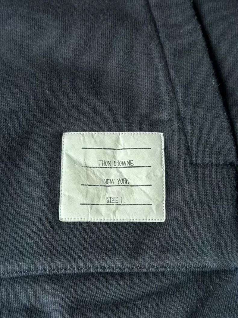 Thom Browne Thom Browne Behind the color striped hoodie Size US S / EU 44-46 / 1 - 5 Thumbnail