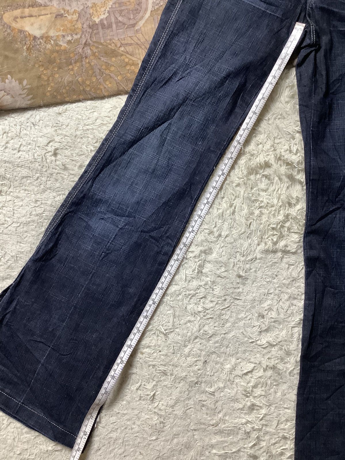 Japanese Brand × Marithe + Francois Girbaud Marithe Francois Girbaud Faded Blue Flare Jeans Size US 26 / EU 42 - 13 Thumbnail