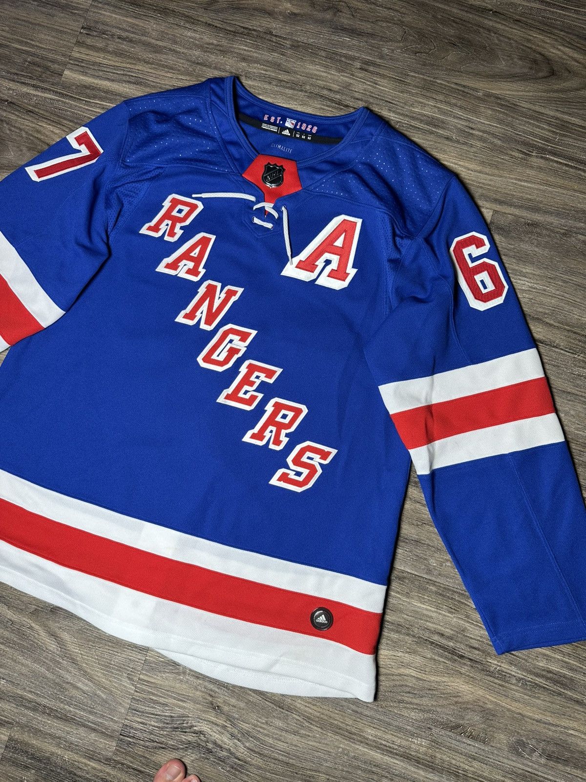 Adidas New York Rangers Jersey Chostwriter 67 Size US L / EU 52-54 / 3 - 3 Thumbnail