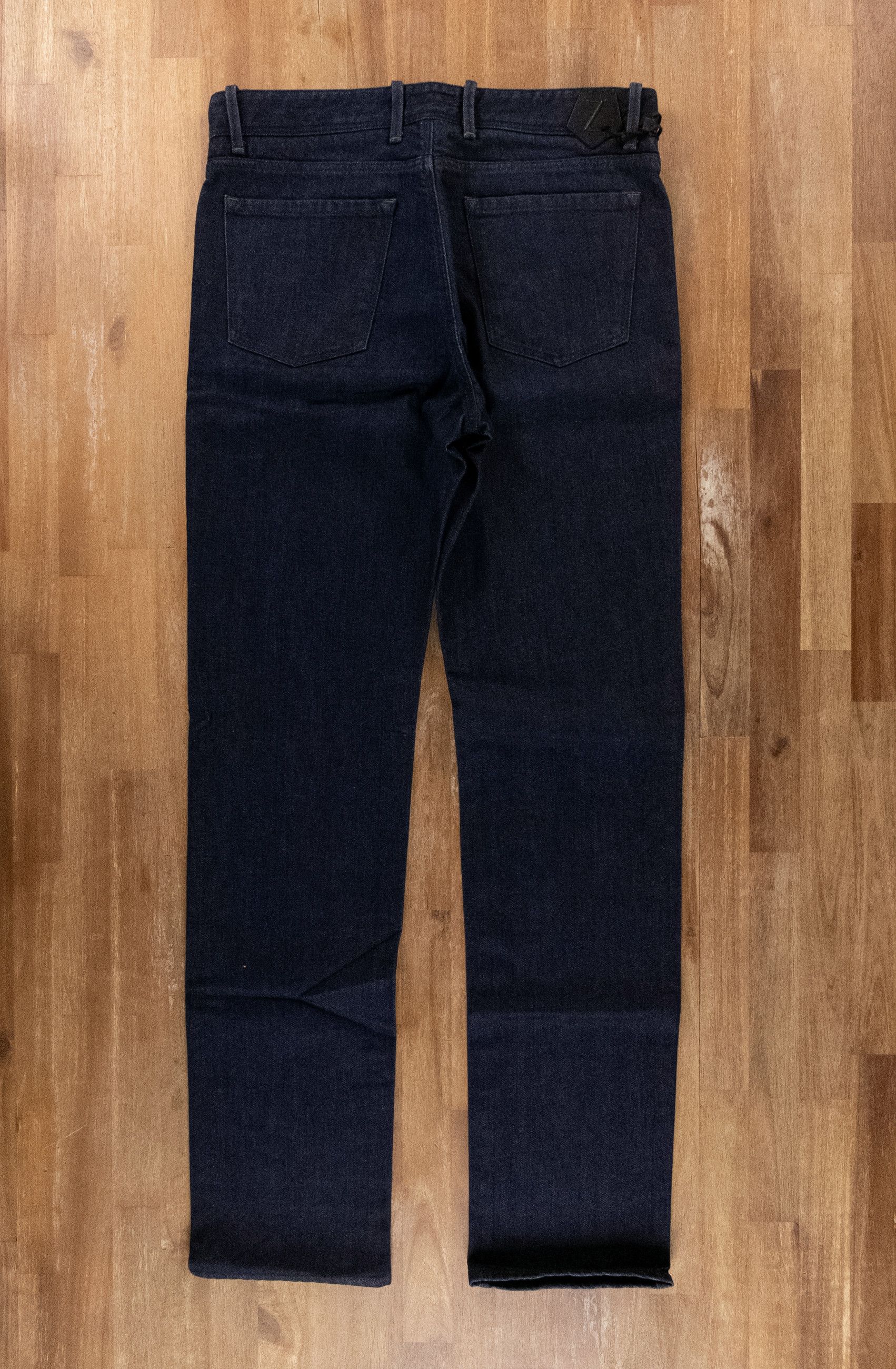 Z Zegna Z ZEGNA straight leg navy blue jeans Size 31 authentic NWT Size US 31 - 6 Thumbnail