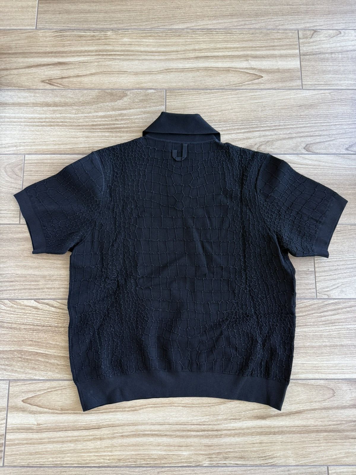 Jacquemus Jacquemus Le Polo Croco Black Size US XL / EU 56 / 4 - 9 Thumbnail