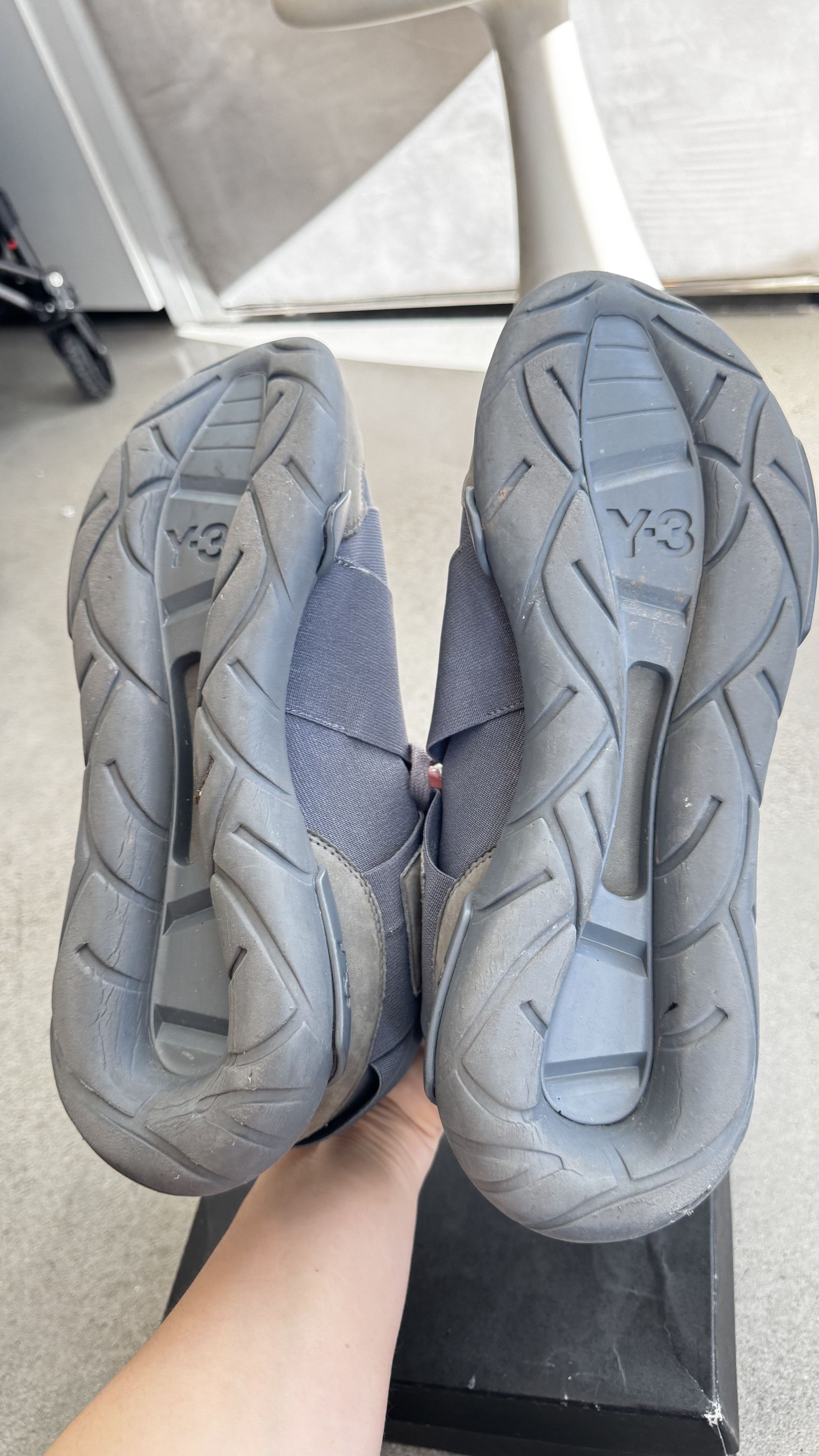 Yeezy Yeezy Y-3 Qasa High – Grey / Blue Tone Size US 10.5 / EU 43-44 - 6 Thumbnail